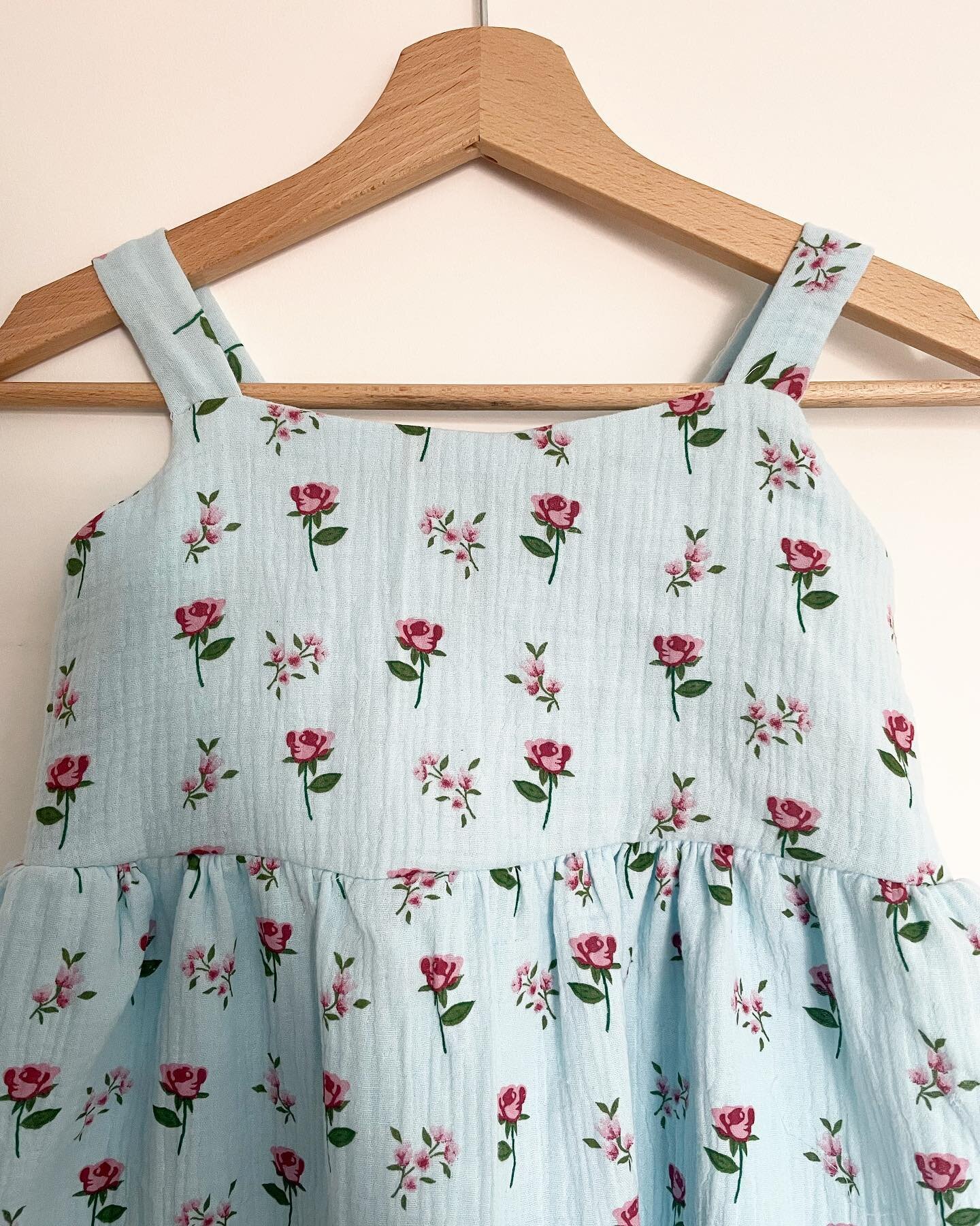 REASONS TO LEARN TO SEW - whip up a little summer dress when your niece is too hot 💙