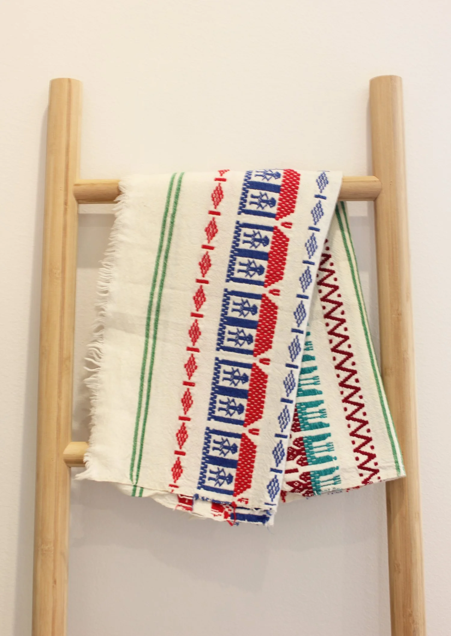 White Guatemalan Textile II