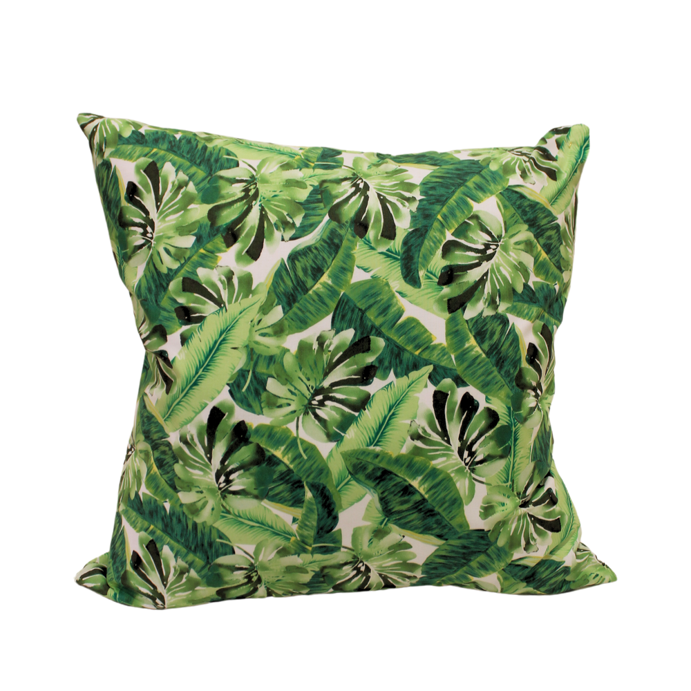 20" Monstera Leaf Pillow  Lucy Interiors
