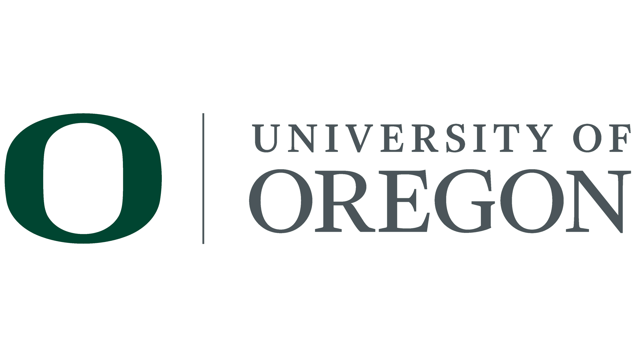 University of Oregon logo - Jess earned $40,000 scholarship, one of 3 top choice acceptances with 1290 SAT score