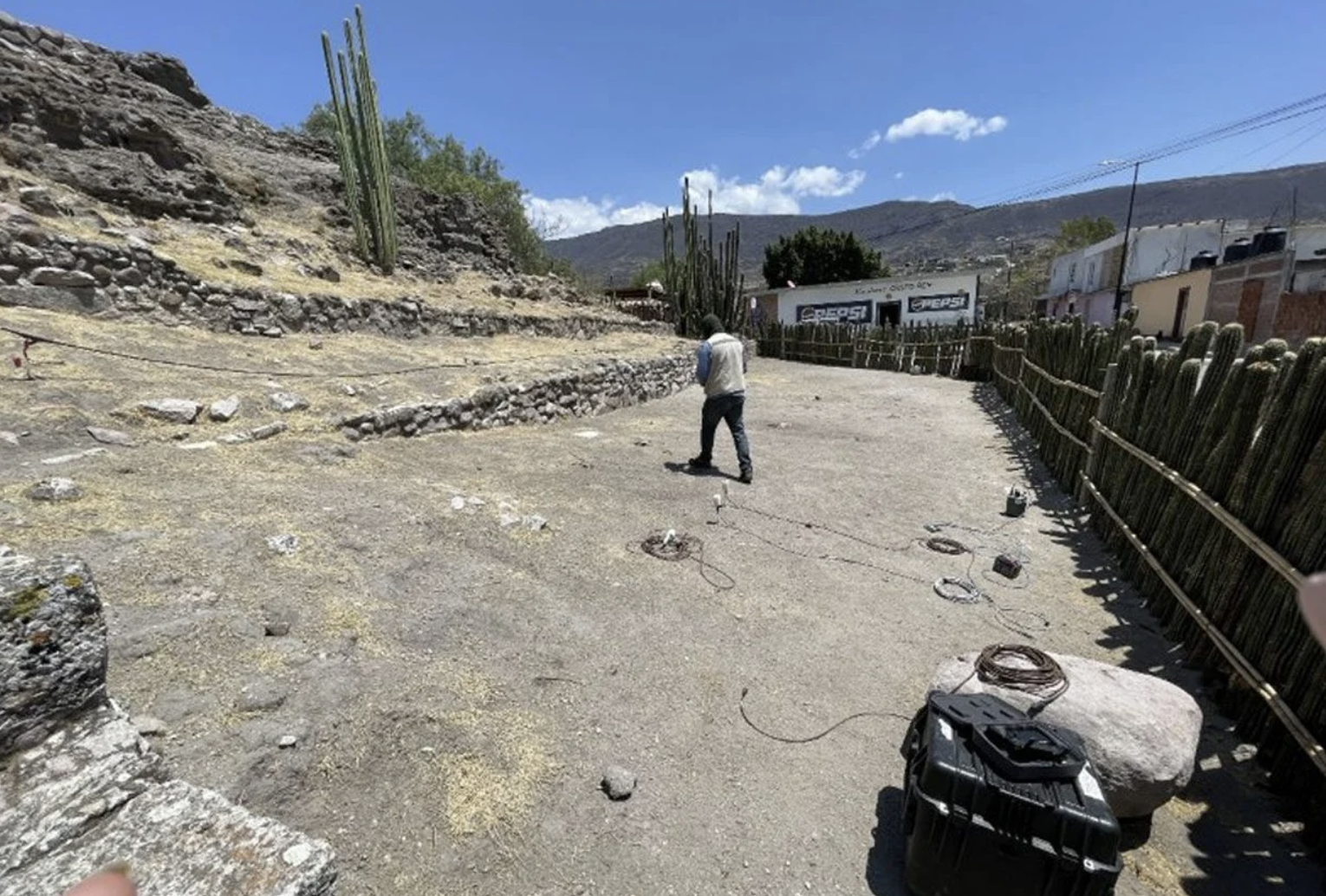 Ancient Labyrinth located beneath Mitla