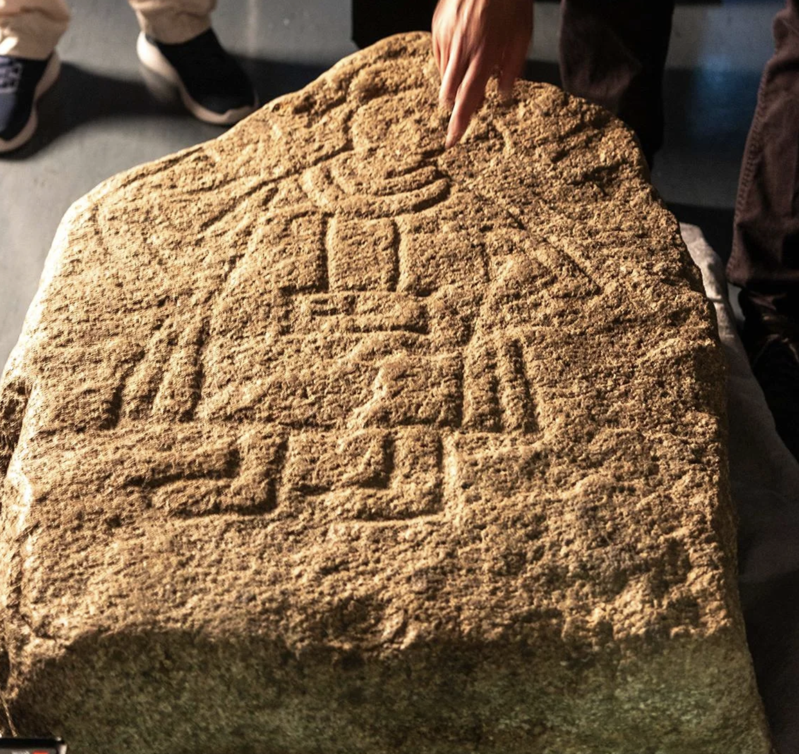 12th century picture stone uncovered in Northern Germany!