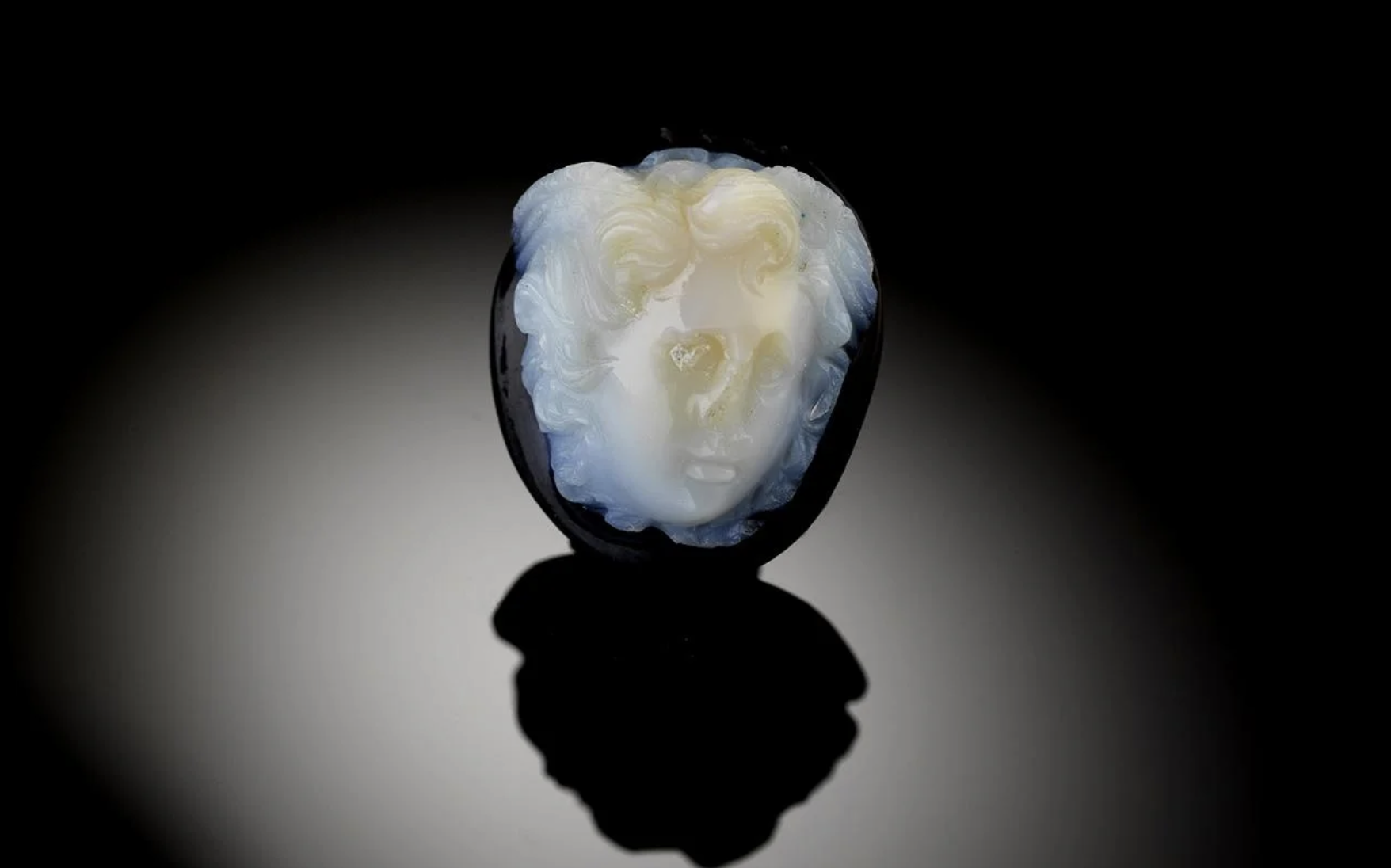 Tiny Roman Medusa Cameo Unearthed in Hallstatt, Austria!