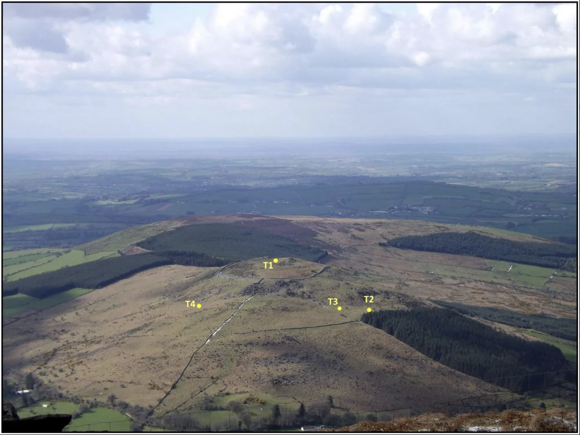 Huge Bronze Age Settlement Found at Wicklow Hillfort!