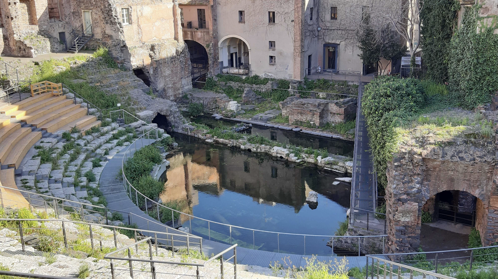 Ancient Drainage Network Discovered Beneath Catania’s Roman Theatre!