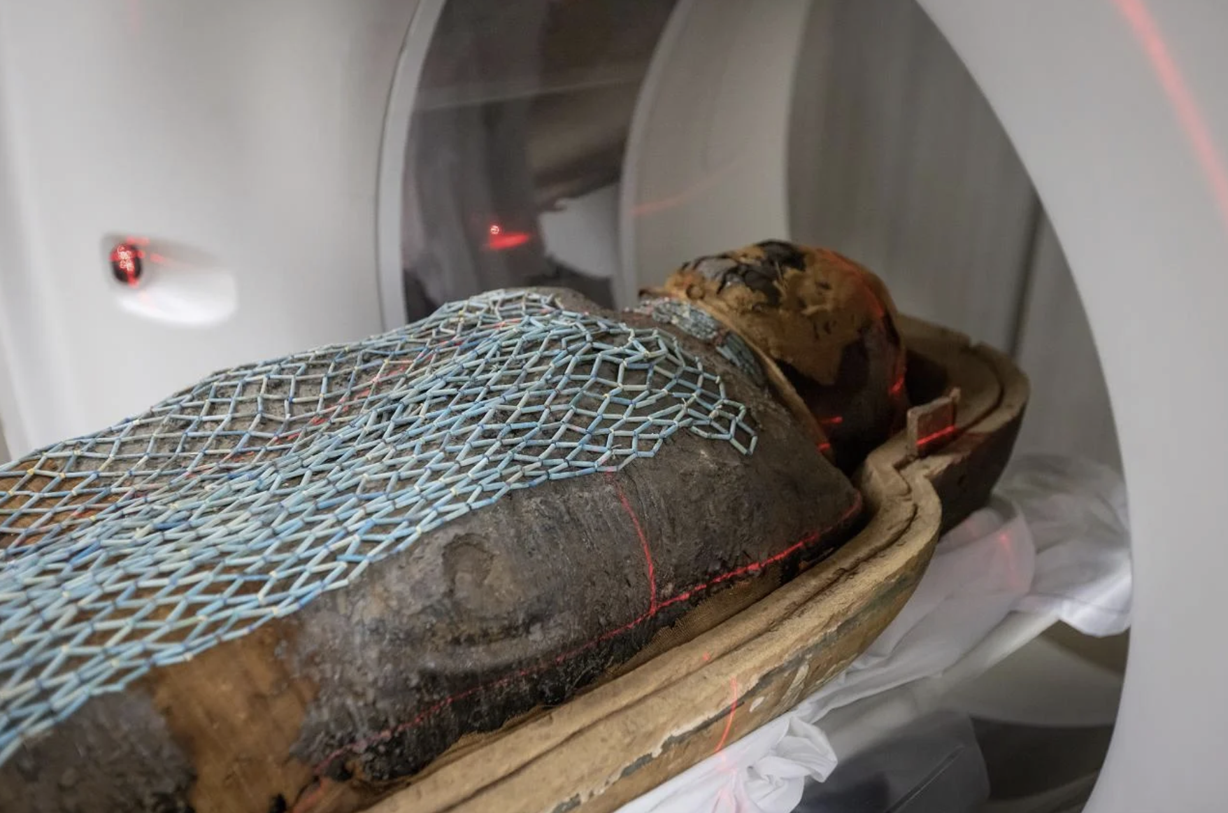 Study of Ancient Egyptian priest mummies