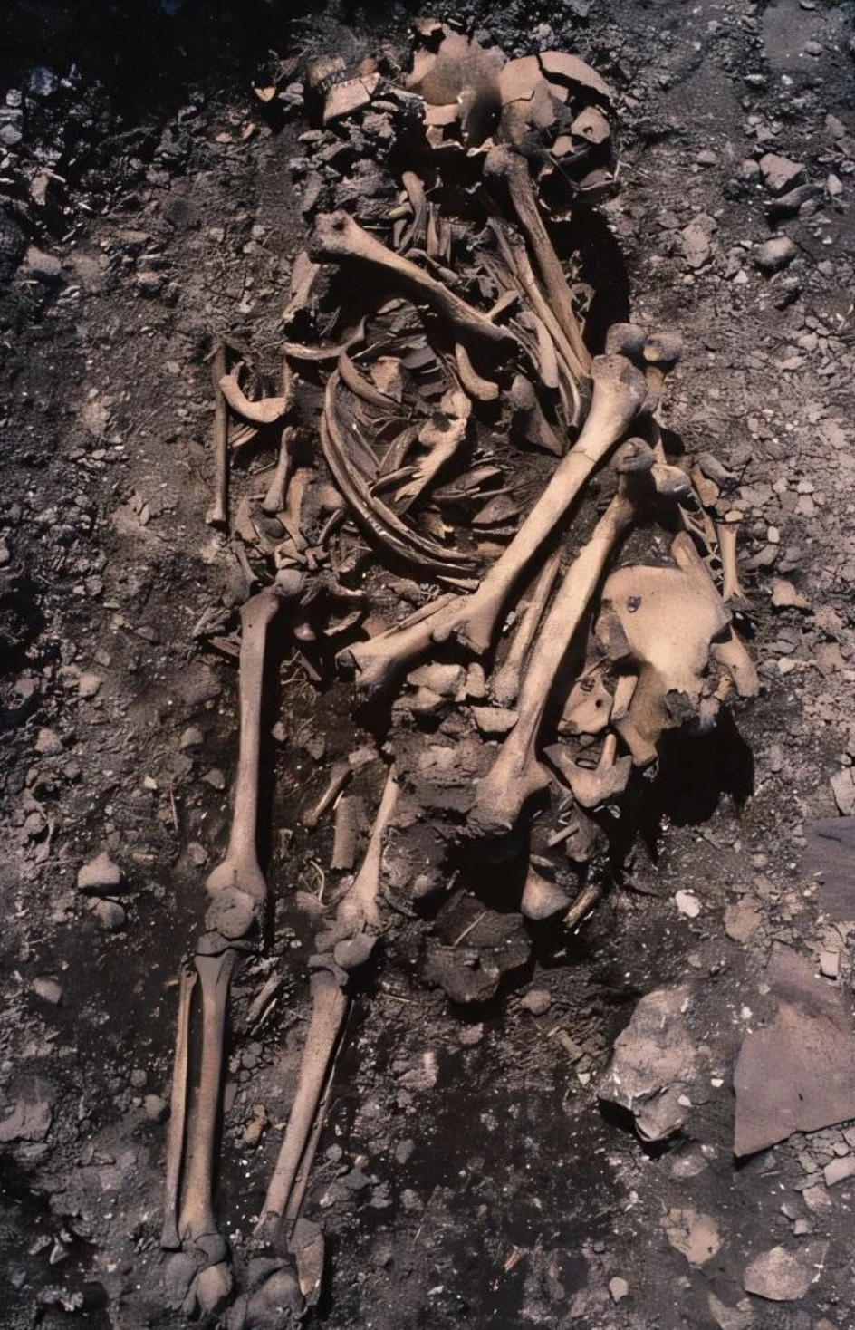 Gotland Cemetery - Stone Age burials