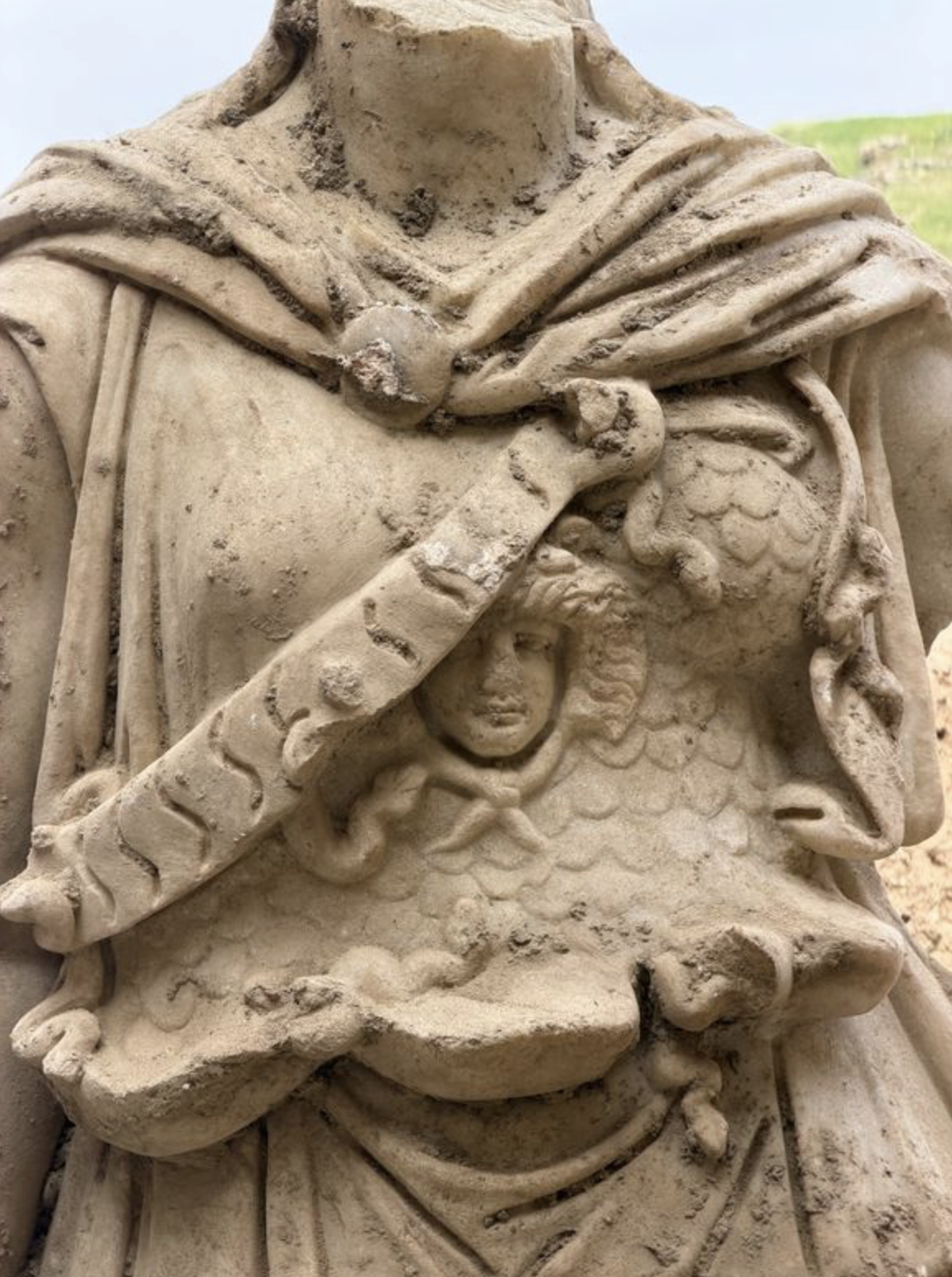 Athena statue foudnd in Laodicea