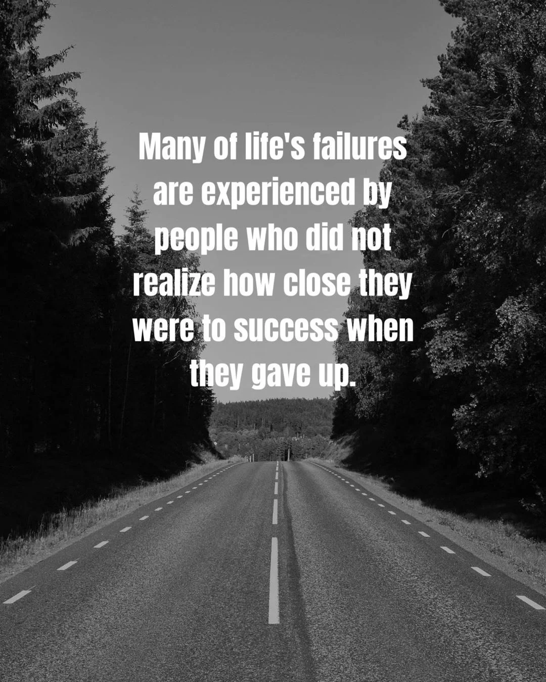 THRIVE! Never,never,never give up