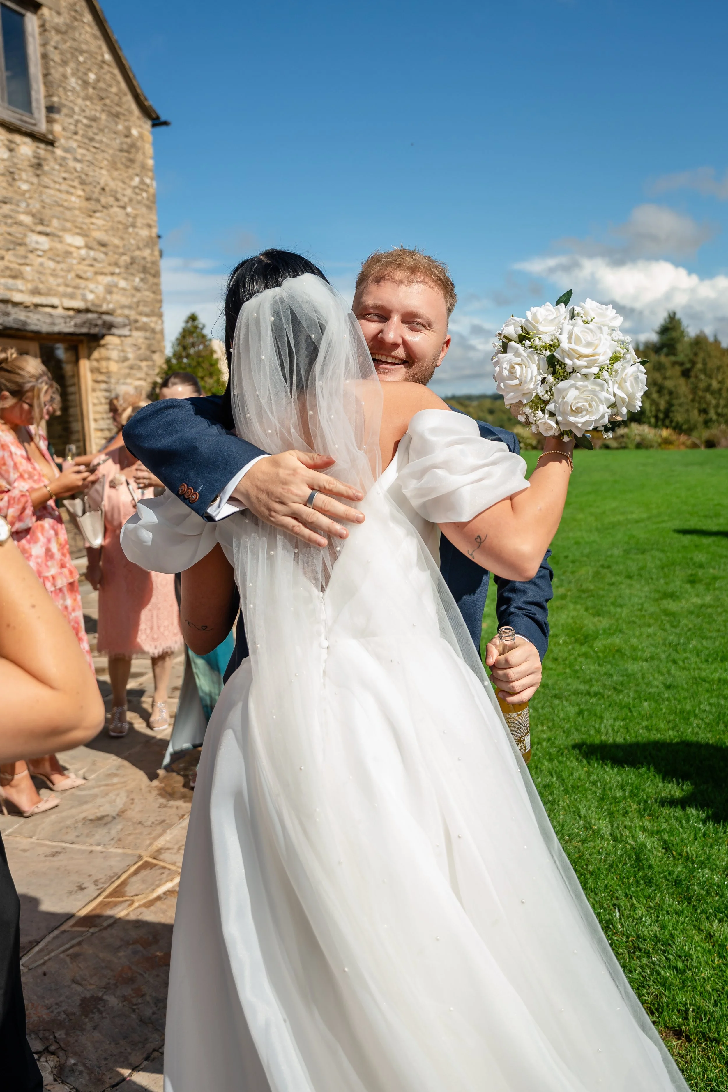 The Kingscote Barn Wedding Party
