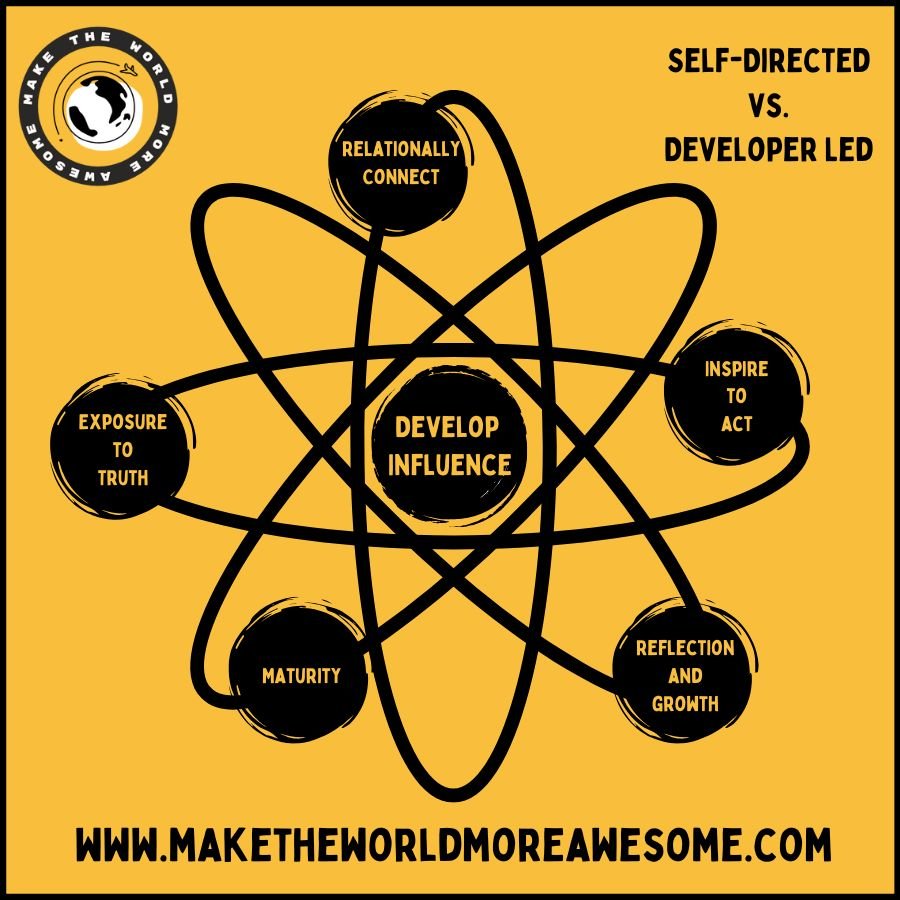 Self-Directed vs. Developer Led — Make The World More Awesome