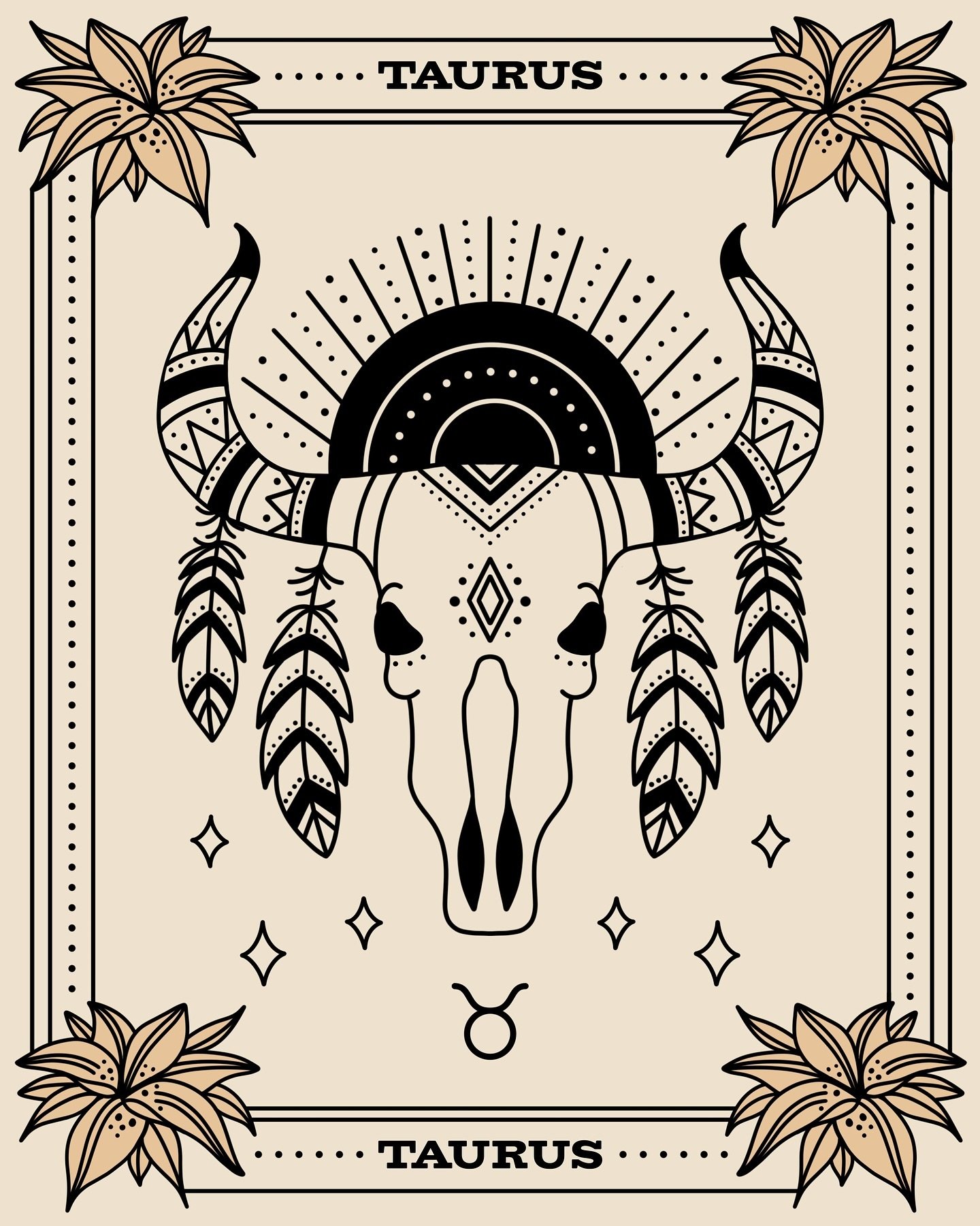 Happy Taurus Season! ♉️ ✨

Taurus is the second sign of the zodiac, representing growth and development. The Bull is usually depicted as stubborn and confrontative, but in the interest of harmony can be surprisingly flexible. Taurus represents the nu
