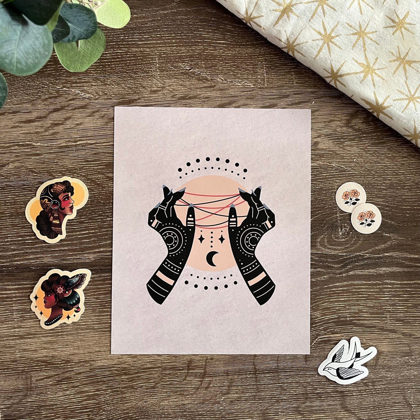 ✨ Celestial Strings ✨

Add a little touch of magic to your decor with this lovely tattoo-inspired print, available now on Inkdarling.com!

.
.
.

Share the magic! If you're inspired by this post, I invite you to share it in your story and tag me! ✨ C