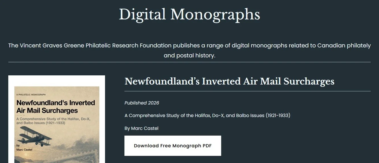 Digital Monographs LIVE on the Greene Foundation Website