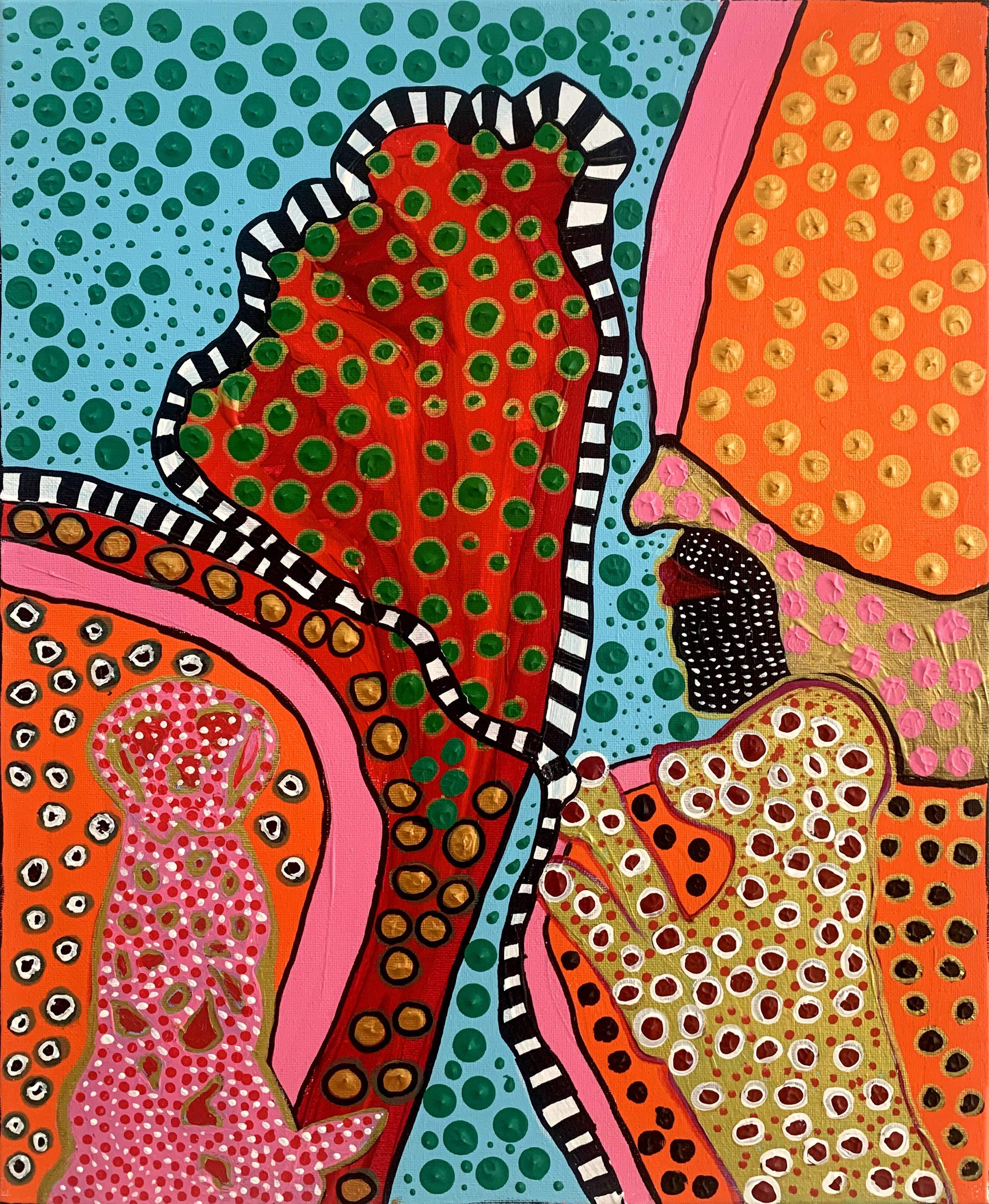  King and Prince  
Acrylic on canvas 
50x40cm