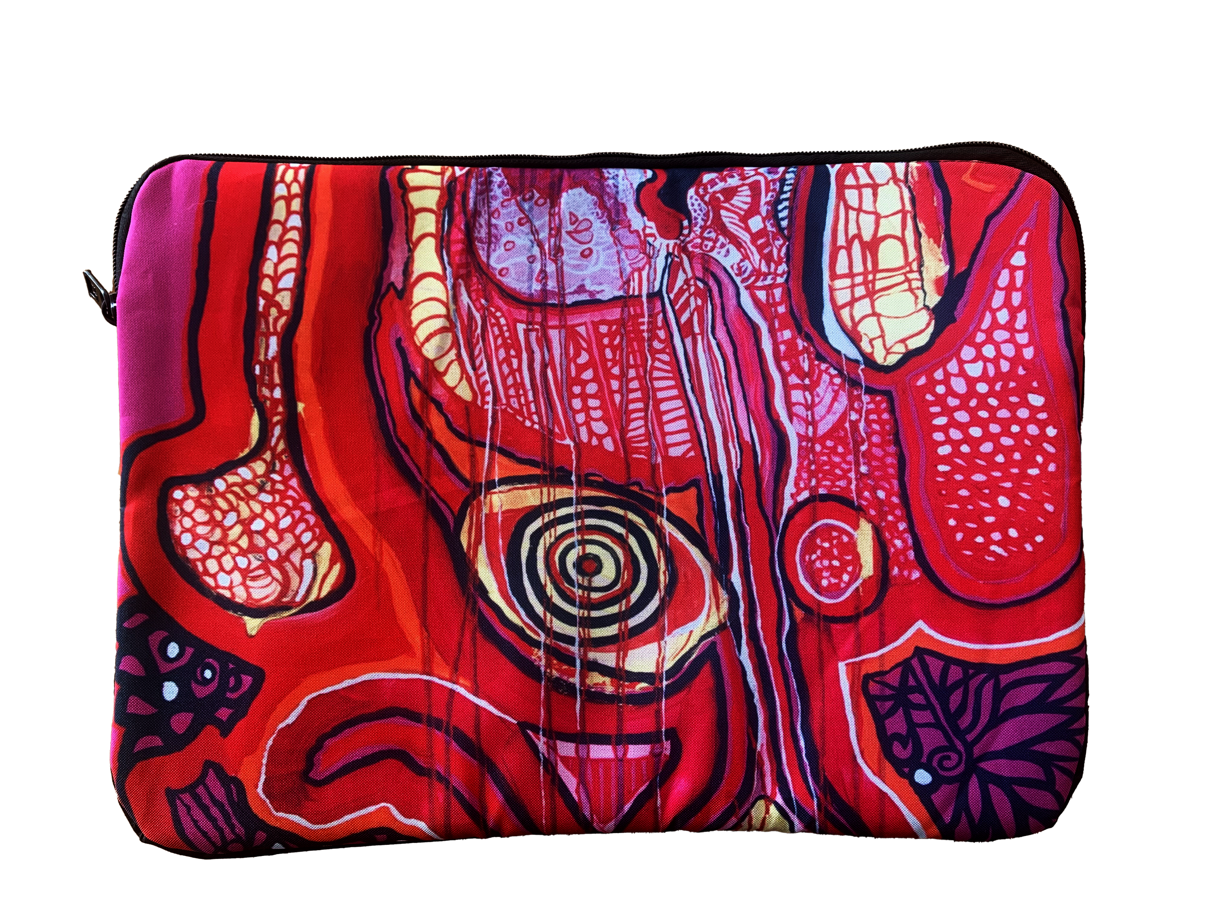 la cabeza del perro laptop sleeve