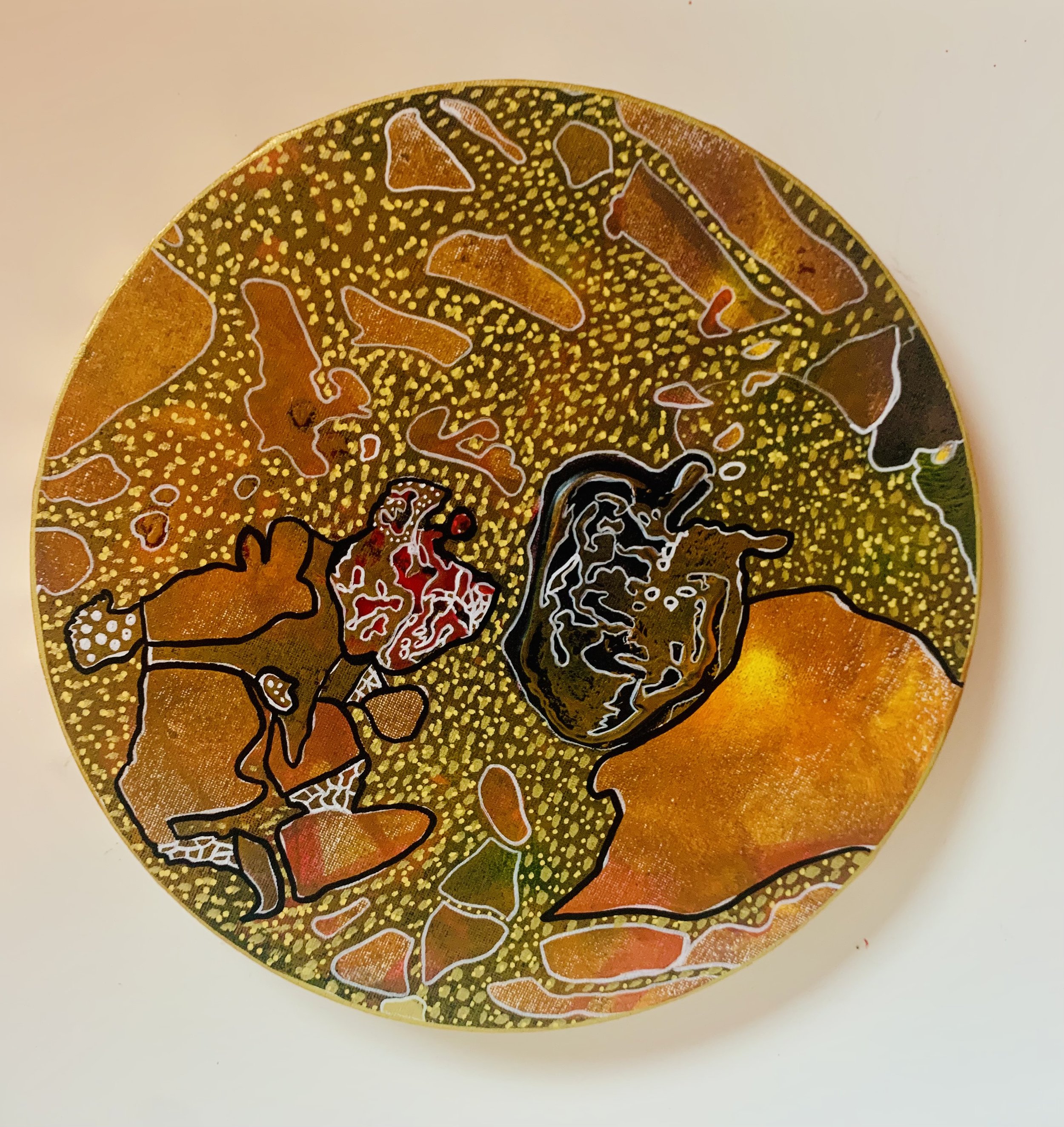  STORM   
Acrylic on canvas  
30x30cm