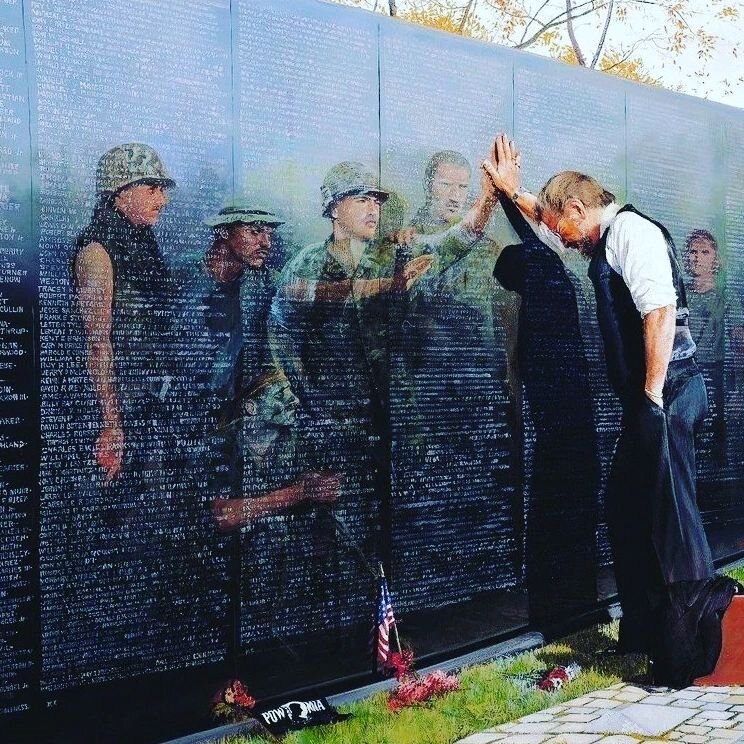 &quot;Reflections&quot; by Lee Teter.. We are blessed. Thank you to all who served and especially those who sacrificed their lives for our #freedom. #MemorialDay