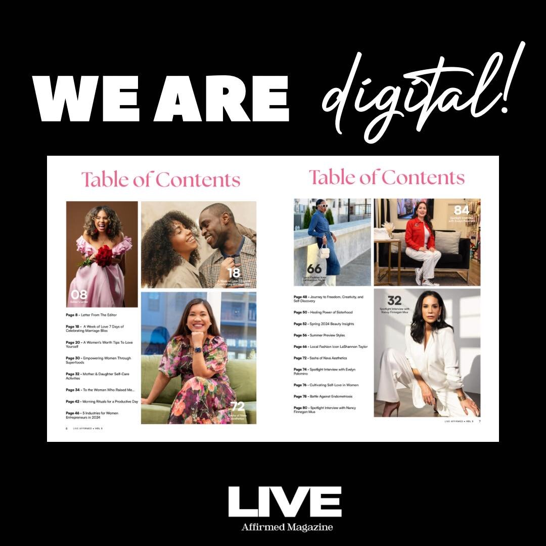 Have you been waiting for the digital edition of Volume 5? Us too! 

The new digital edition have links embedded so you can follow, shop, and search straight from the magazine pages. Not to mention a much better reading experience where you can choos