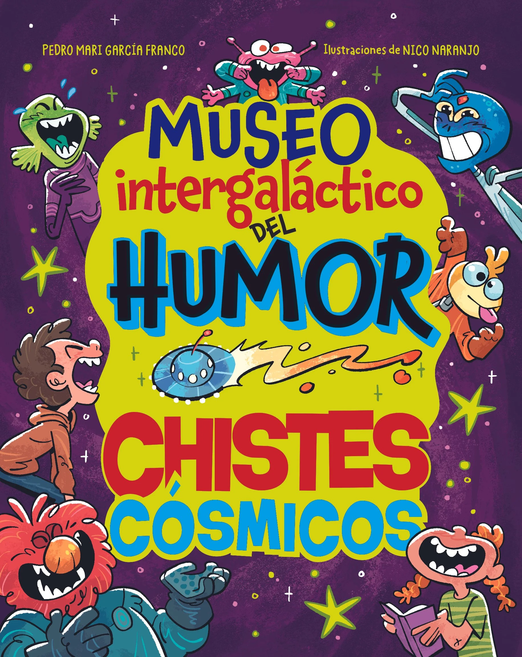 Museo Intergaláctico del humor, 2026. Pedro mari García Franco. Anaya.