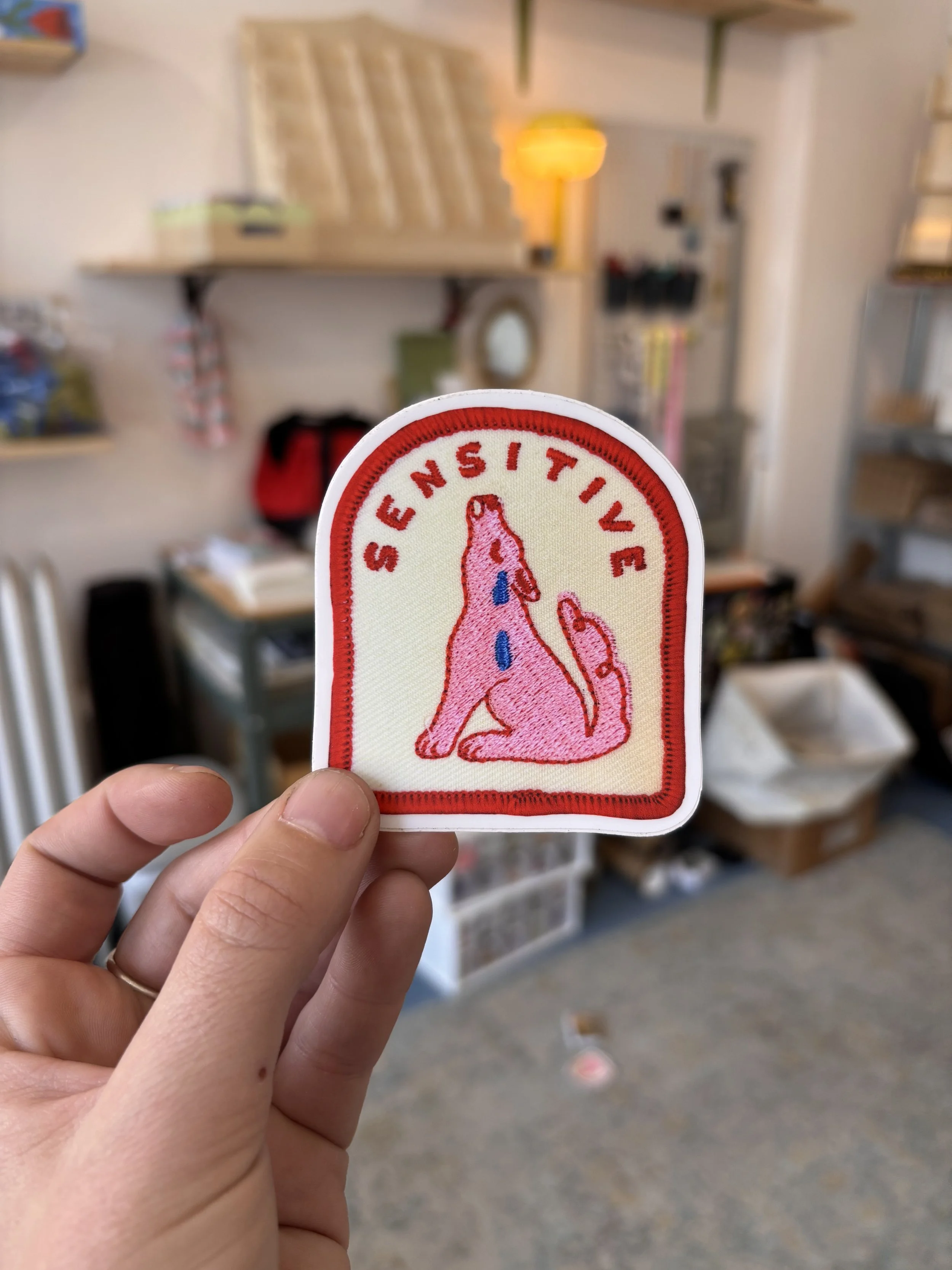 Sensitive Sticker