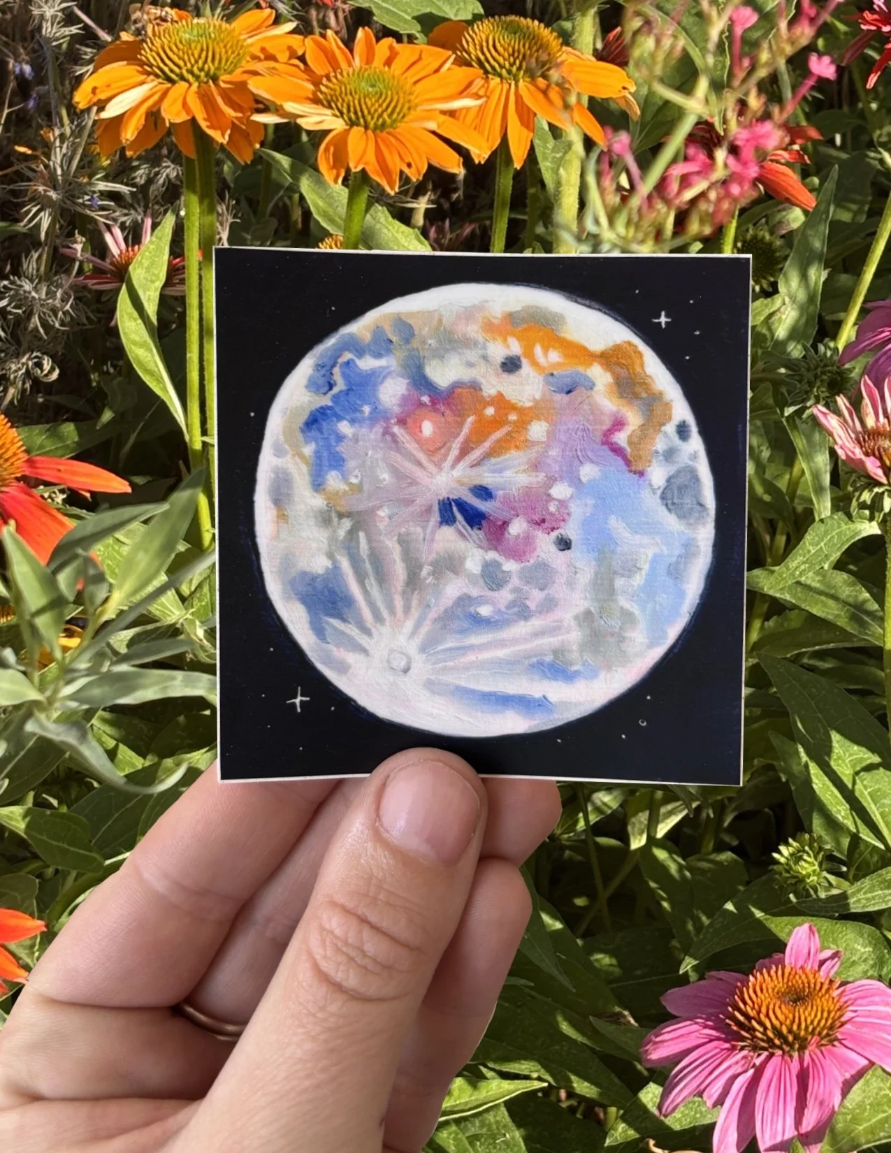 Moon Sticker