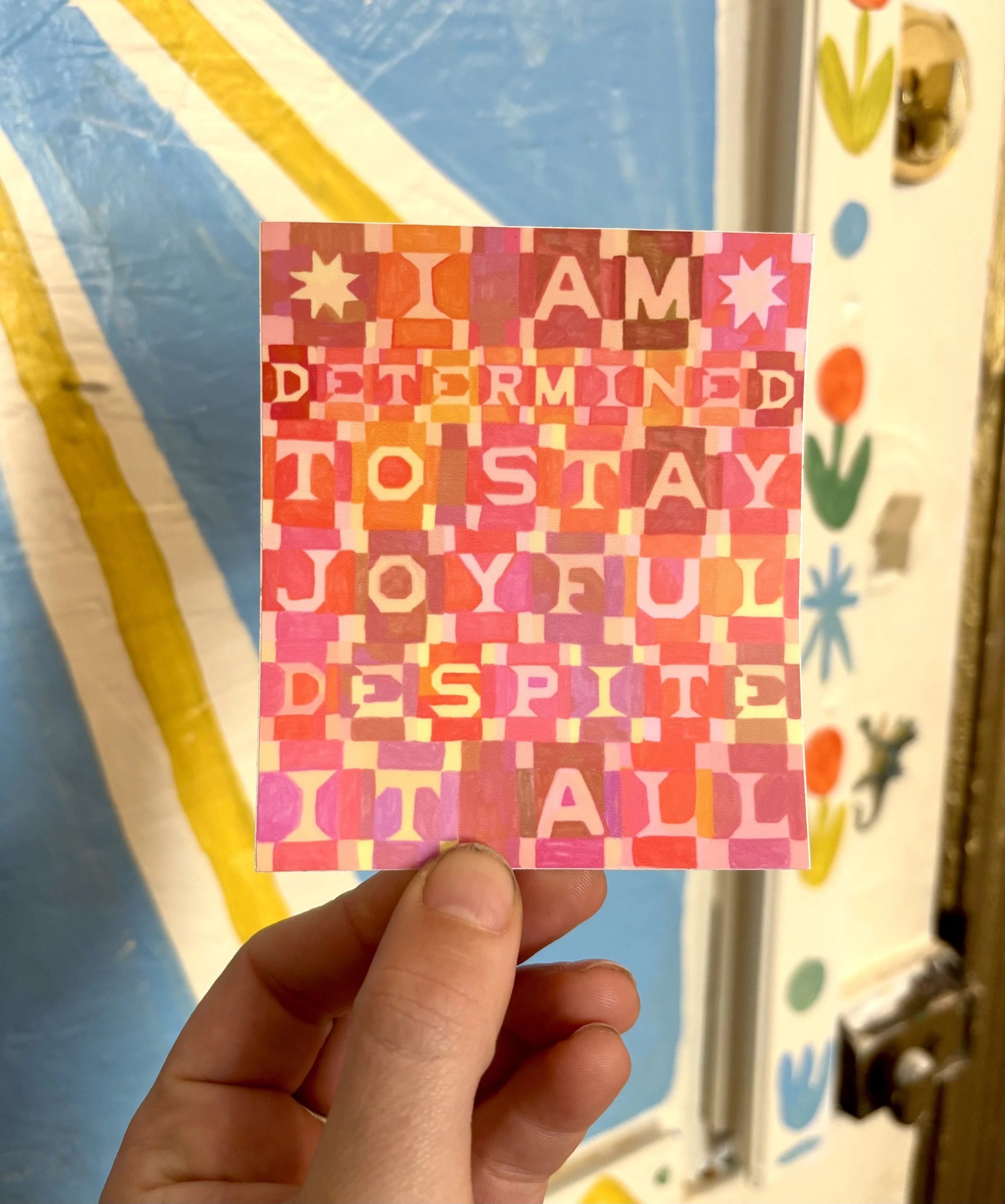 Joyful Sticker