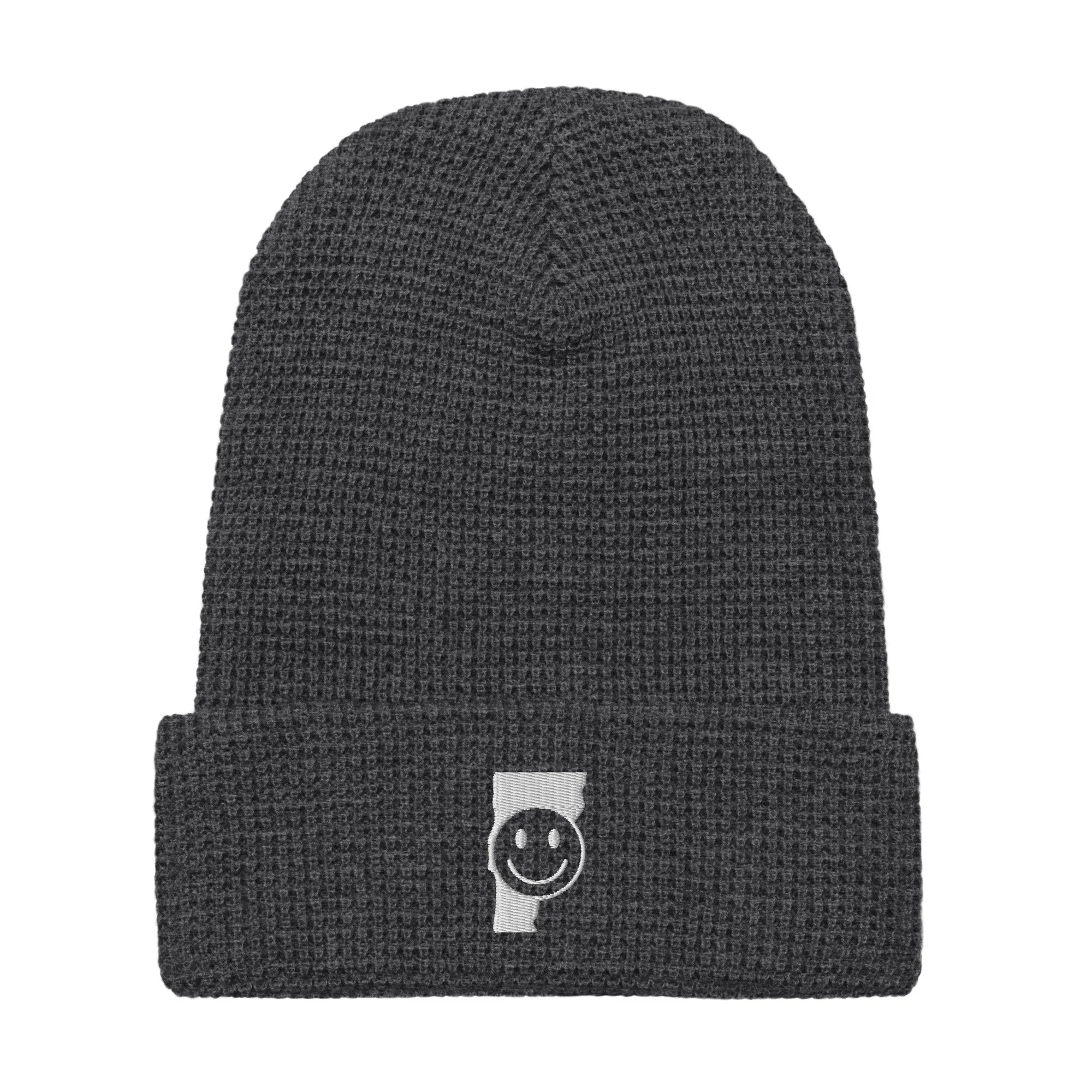 Happy Place waffle beanie (multiple colors)