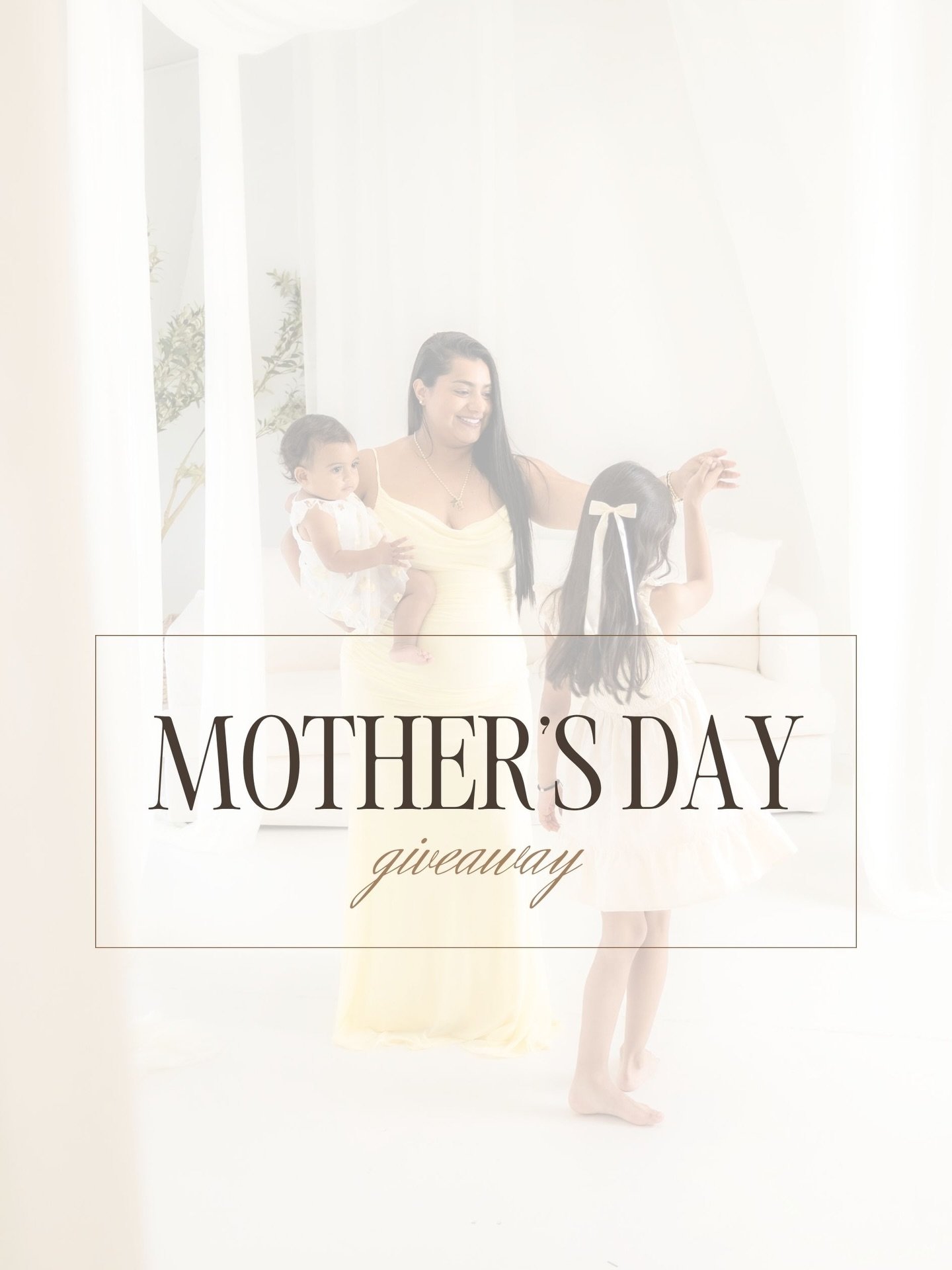 Mother&rsquo;s Day Giveaway!🌹

In honor of Mother&rsquo;s Day coming up, I&rsquo;ve partnered with some amazing local businesses to do something special for all the incredible moms out there!

One lucky winner will receive:
-A free studio session wi