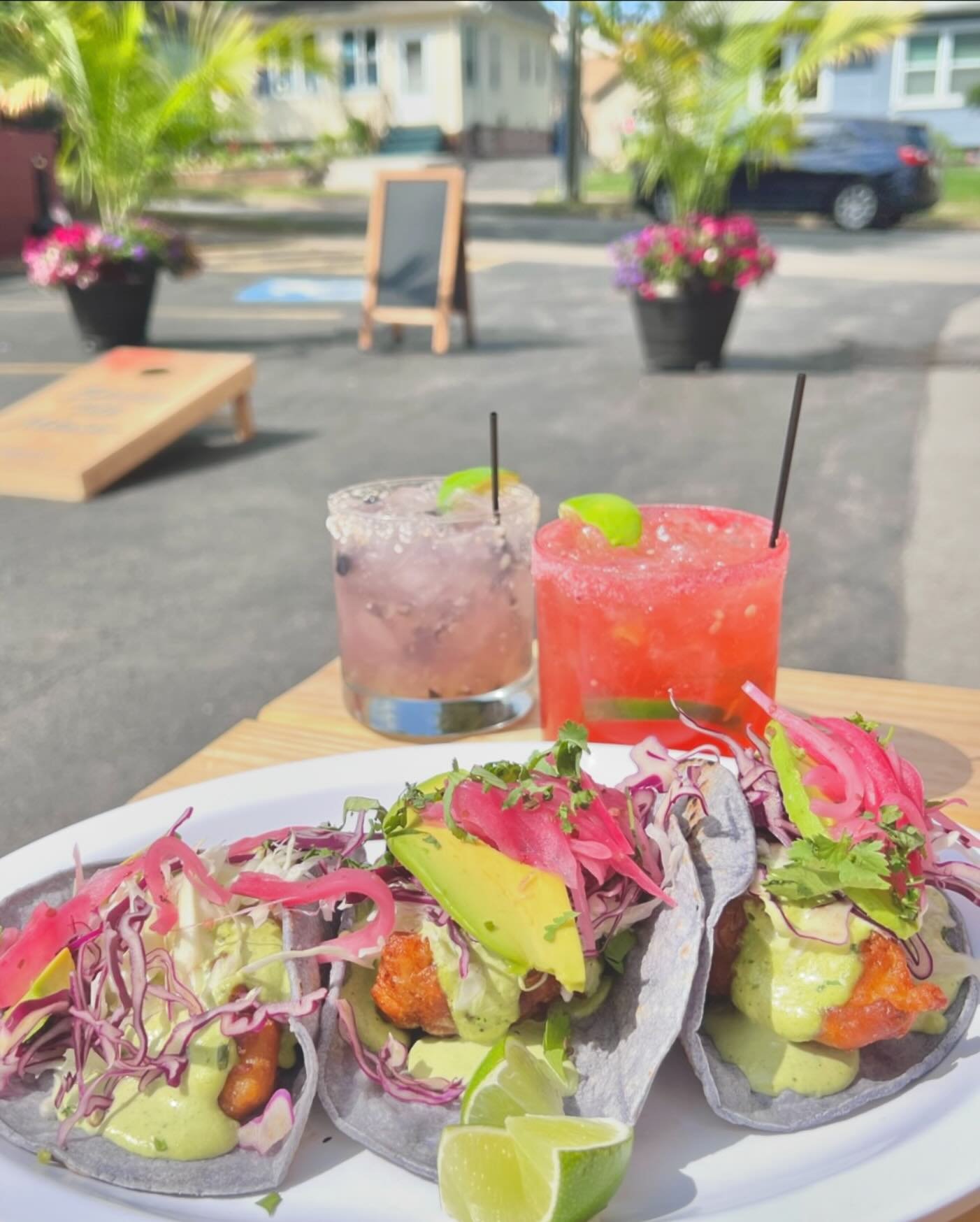 The sun is shining, the air is warm, and our PATIO IS OPEN!!! We&rsquo;re thrilled to welcome you back to our revamped patio seating area. With more tables, more fun, and more Tavos magic! Swing by for lunch and bask in the sun while savoring your fa