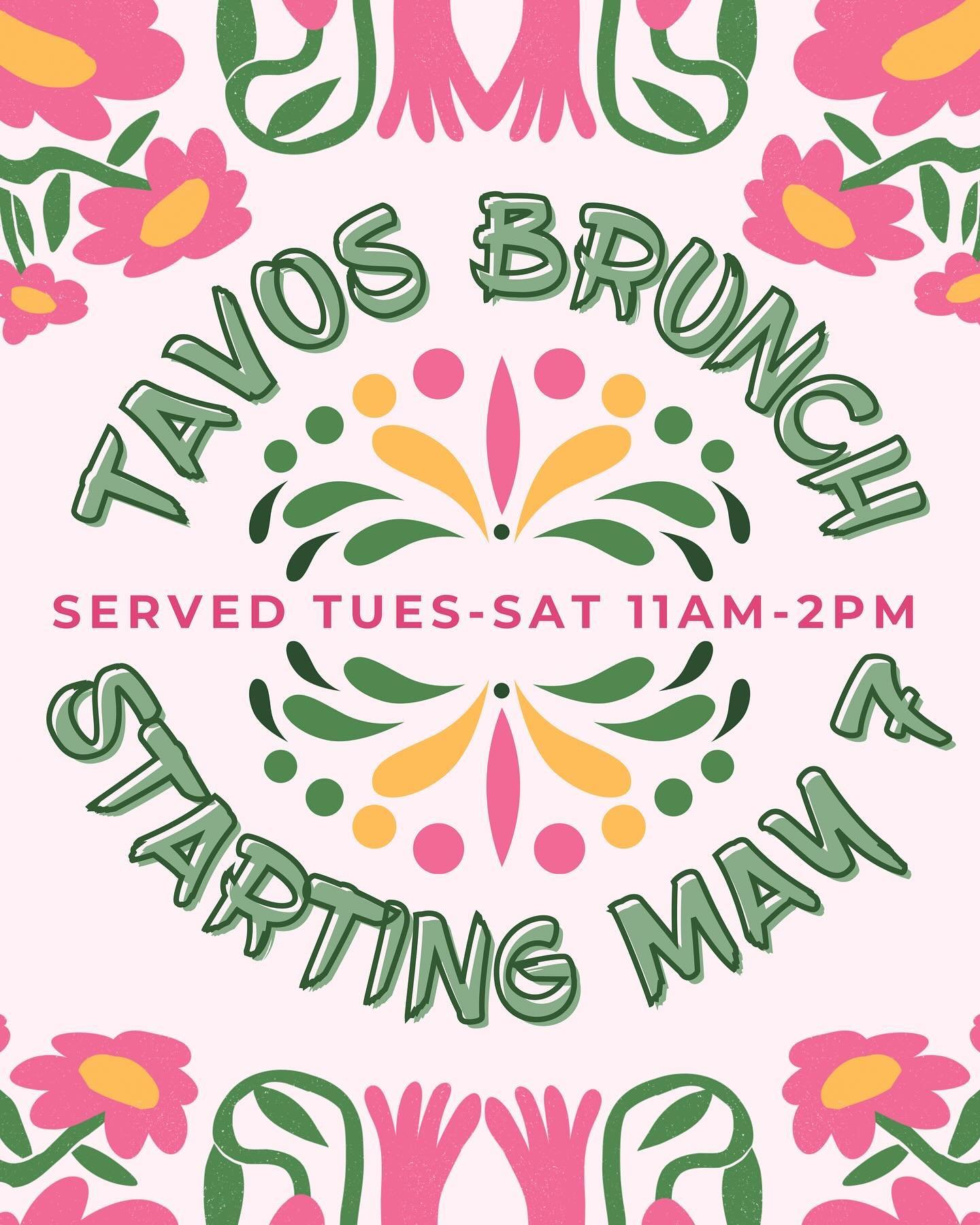Brunch and Taco Tuesday are BACK, starting TODAY! 🌮🍳 Join us for Taco Tuesday from 4-9 pm and enjoy delicious options like Elote Dip, Loaded Elote Dip, Birria Tacos, and get 1/2 OFF Las Aguilas Margarita Pitchers with the purchase of an entree! Swi