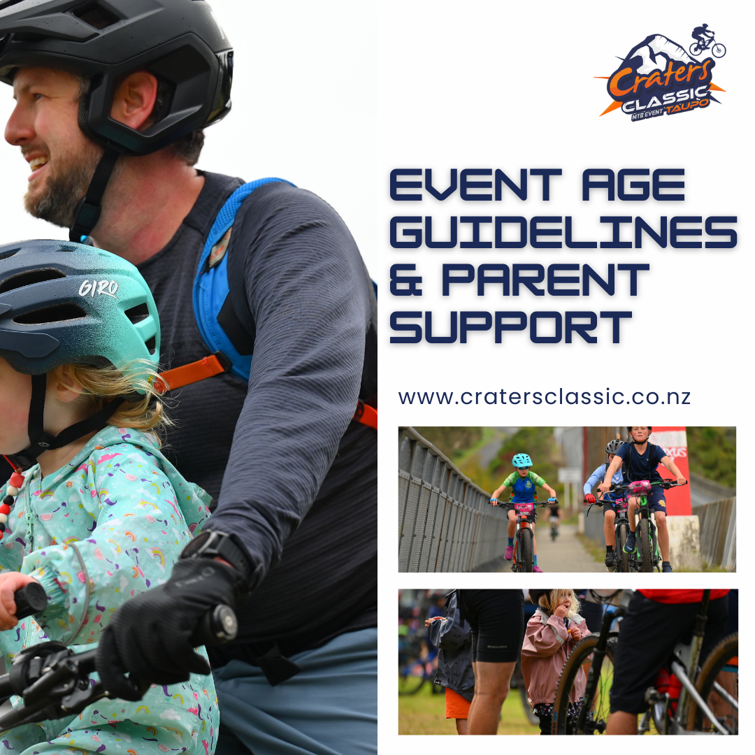 Event Age Guidelines &amp; Parent Support