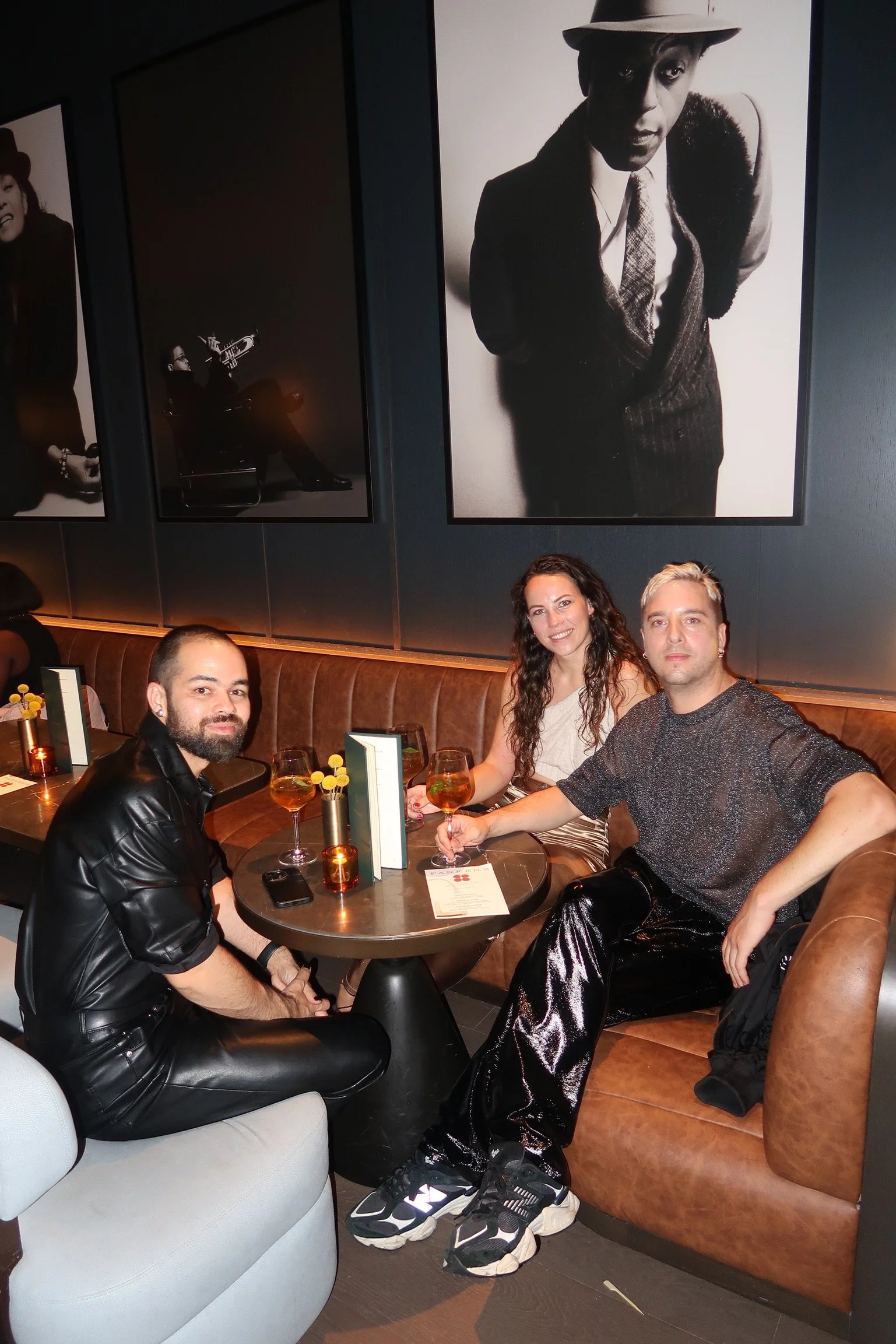 Guests at the afterparty 