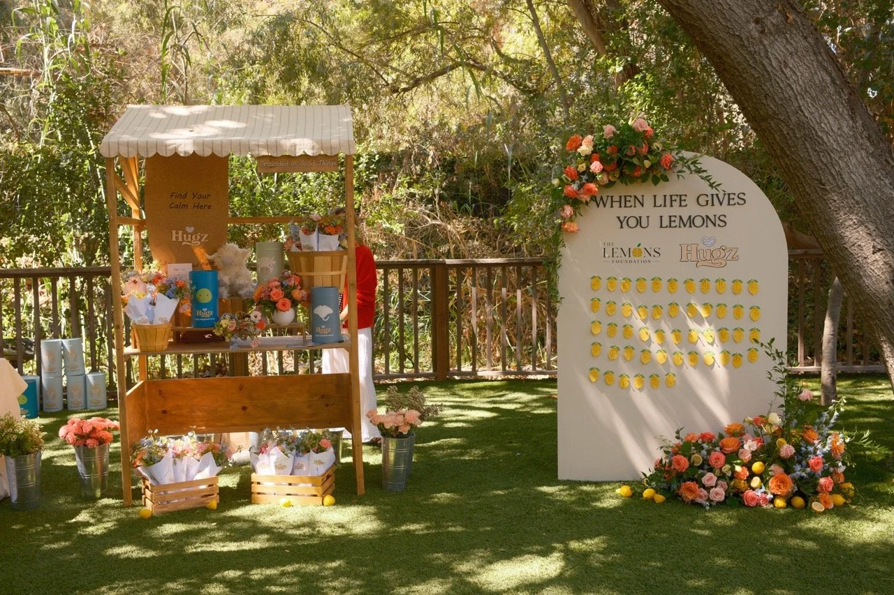 Pop Up Branded Bouquet Bar for Hugz 