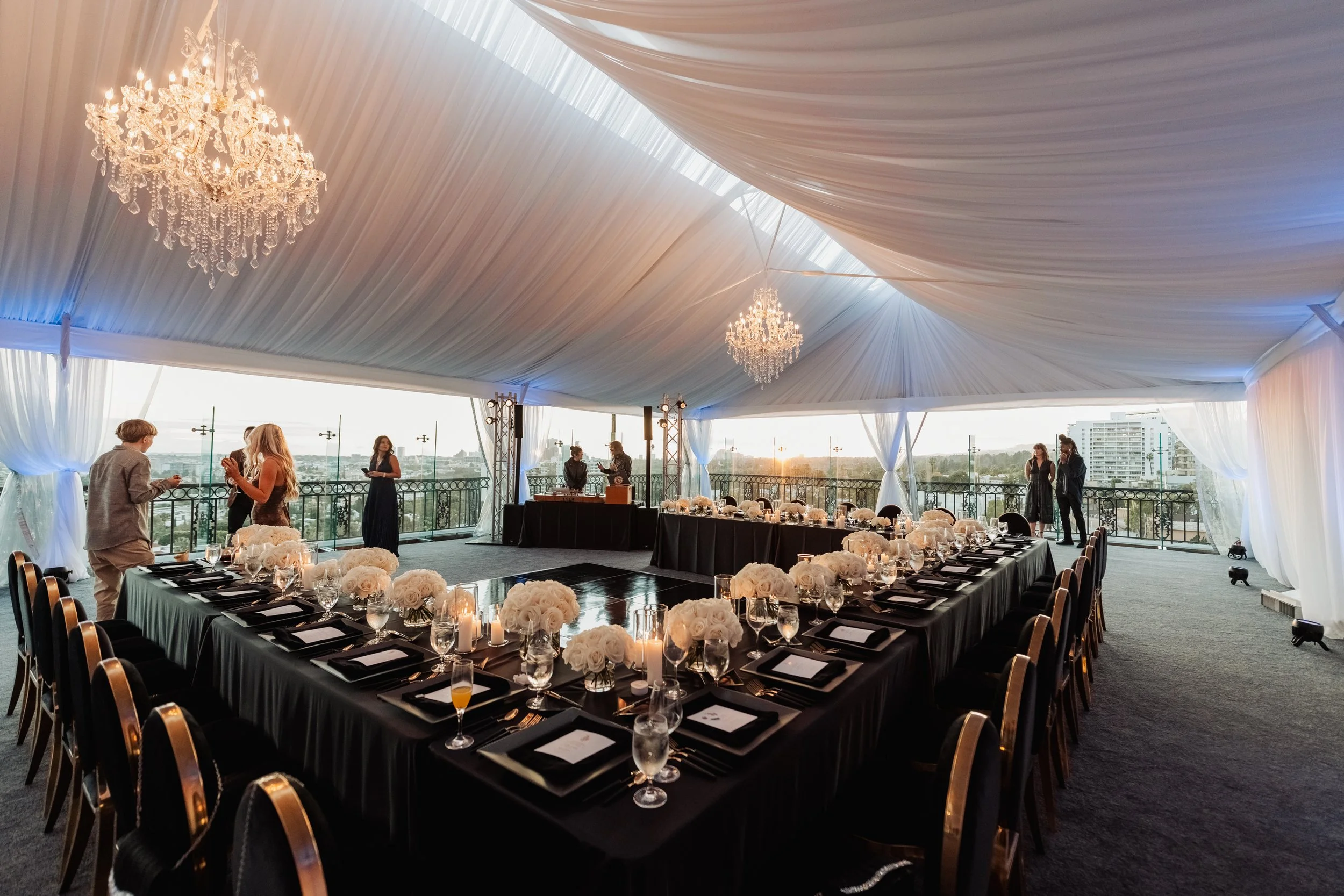 Rock and roll wedding at the London Hotel West Hollywood