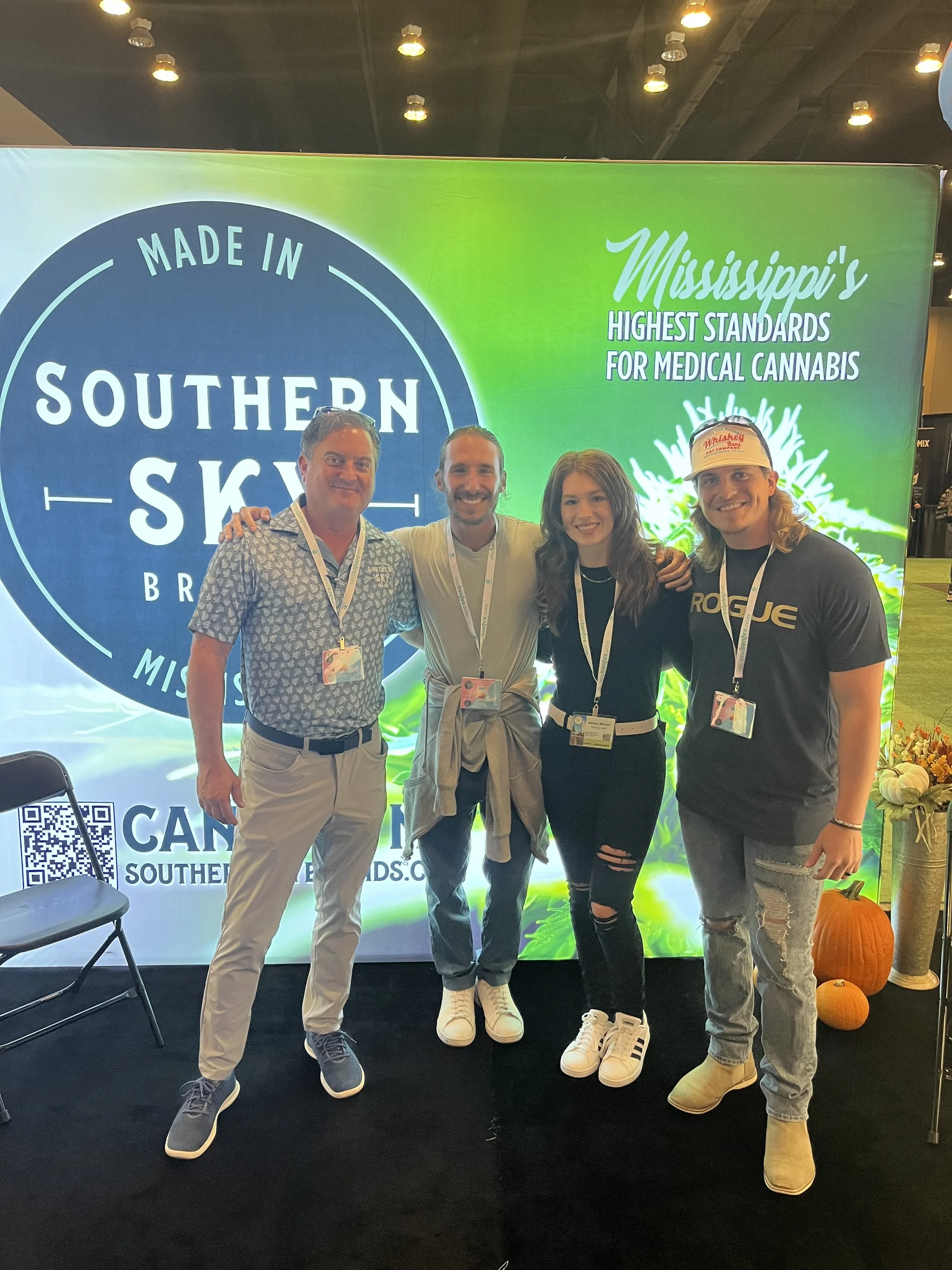 10' backlit 3D booth wall