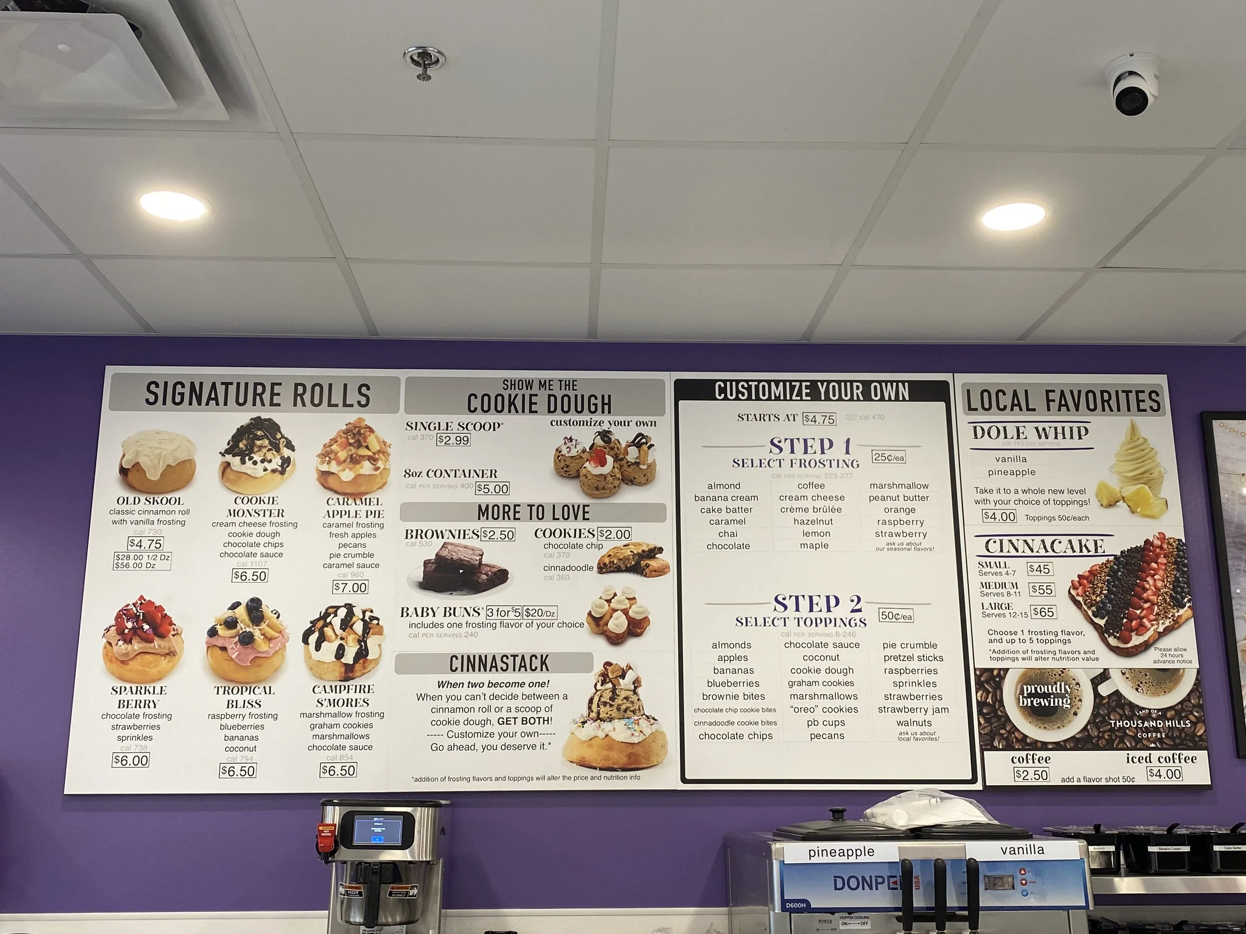 Menu Board Across Multiple Franchise Locations
