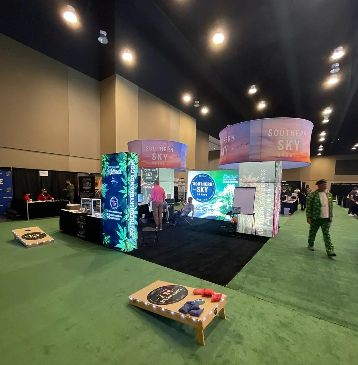 Trade show experience 