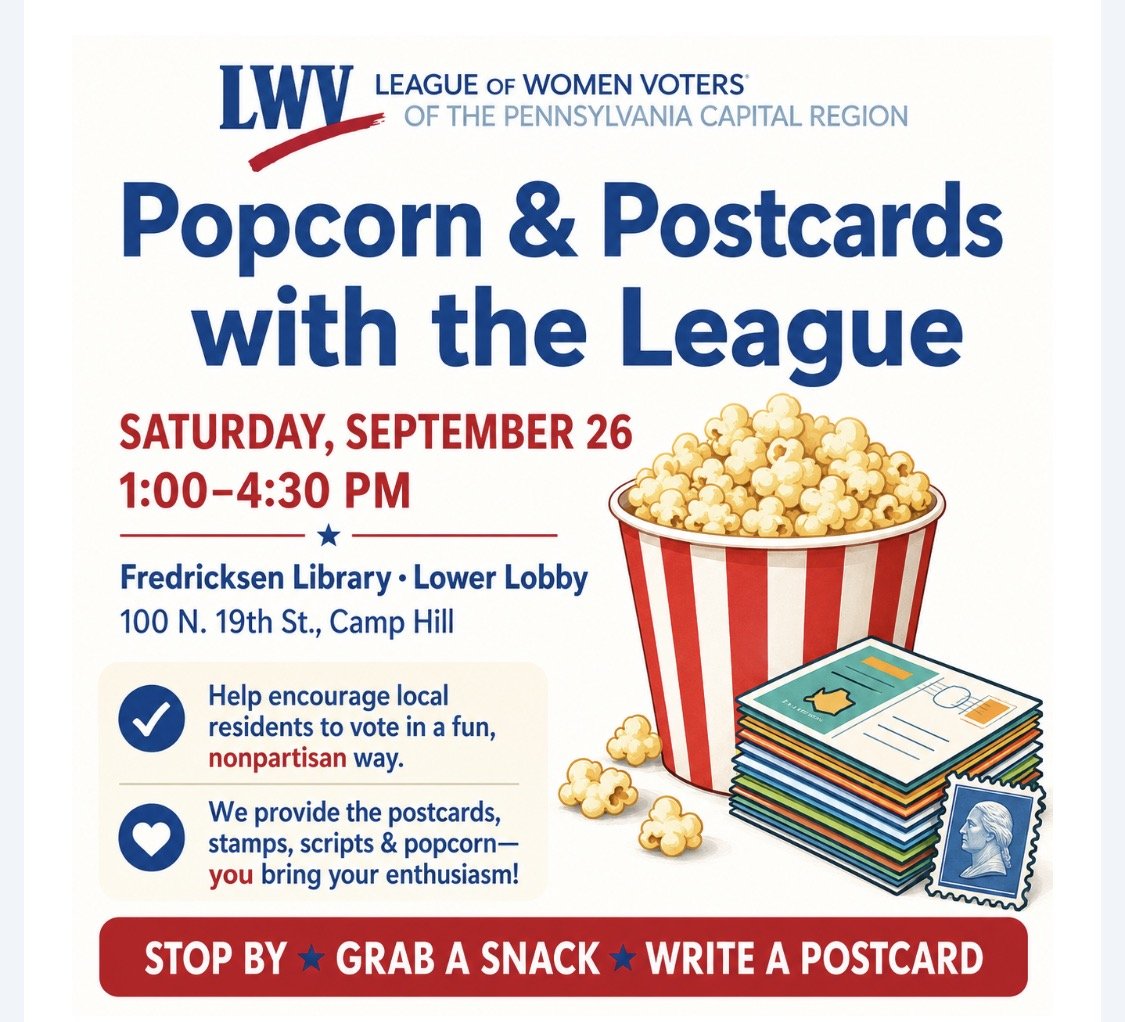 Popcorn & Postcards with the League