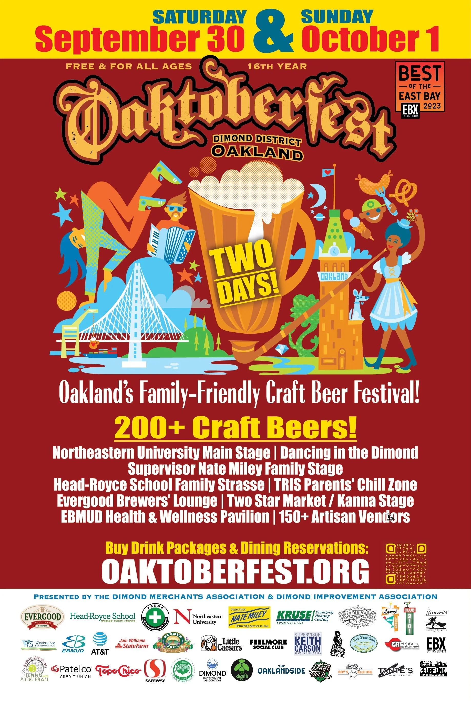Oaktoberfest in the Dimond 2023 Oakland