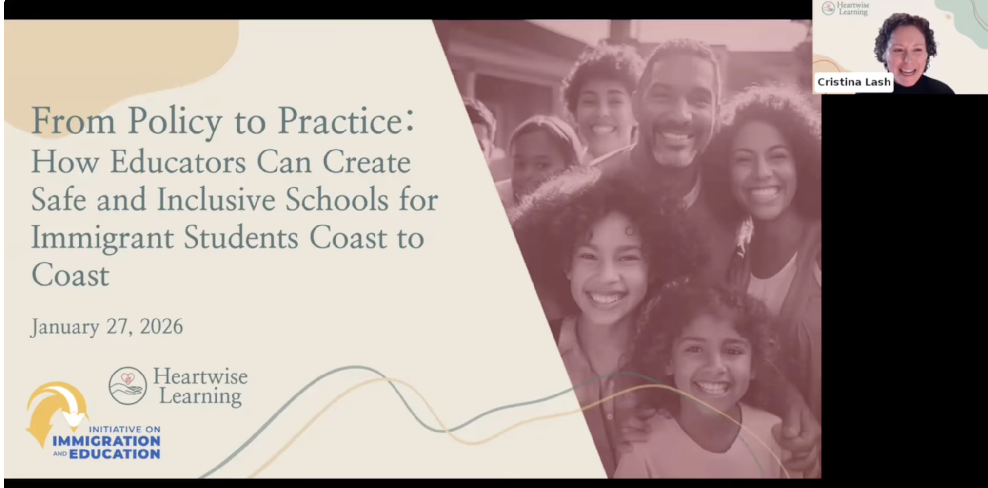 Video Resource: From Policy to Practice: How Educators Can Create Safe and Inclusive Schools for Immigrant Students Coast to Coast