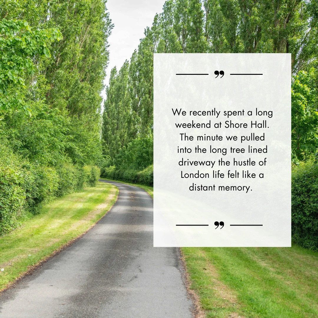 We&rsquo;ve had such a wonderful summer here at Shore Hall, welcoming guests from near and far. It&rsquo;s been a joy to share this special place, and we&rsquo;re so grateful for their kind words and glowing reviews. ✨

#ShoreHallUK #AirbnbStay #UKSt