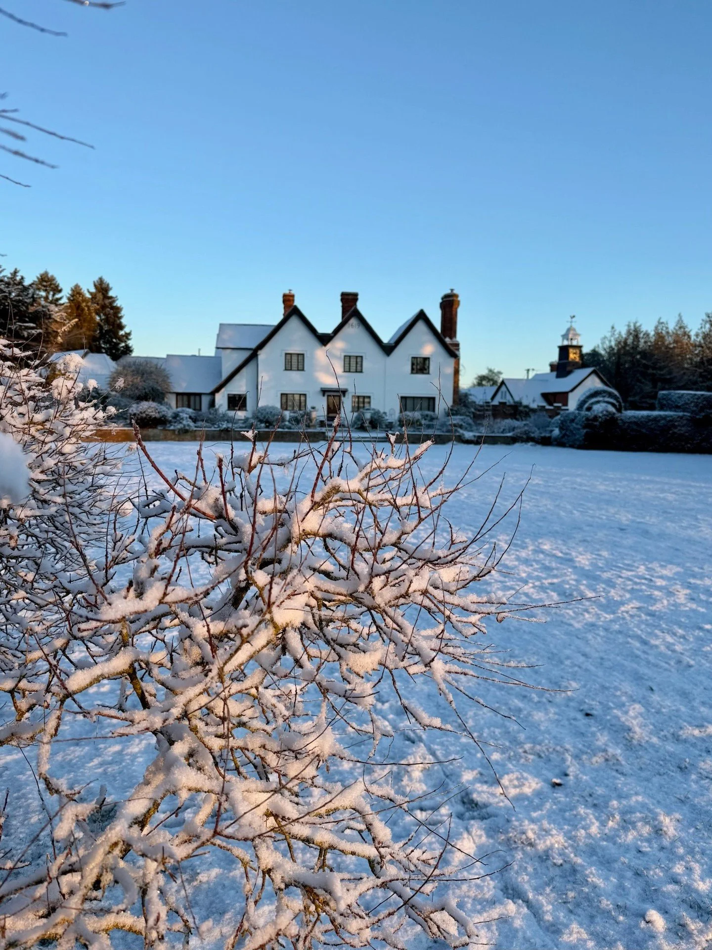 The 'Beast from the East' arrived at Shore Hall today looking really rather handsome! 

#ShoreHallUK #WinterAtShoreHall #SnowyDays #BeastFromTheEast #EssexCountryside #RuralEssex #WinterScenes
#CountryLife #Finchingfield
