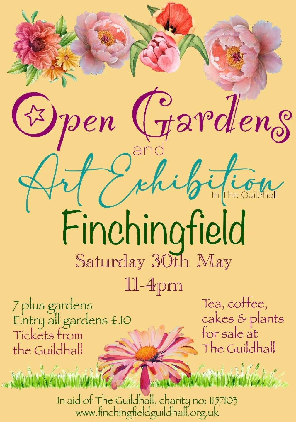 We&rsquo;re delighted to be opening the gardens at Shore Hall on 30th May &mdash; and you&rsquo;re invited! 🌿✨

Together with our fellow garden-loving neighbours, we&rsquo;ll be opening our gates in support of the @finchingfieldguildhall &mdash; the
