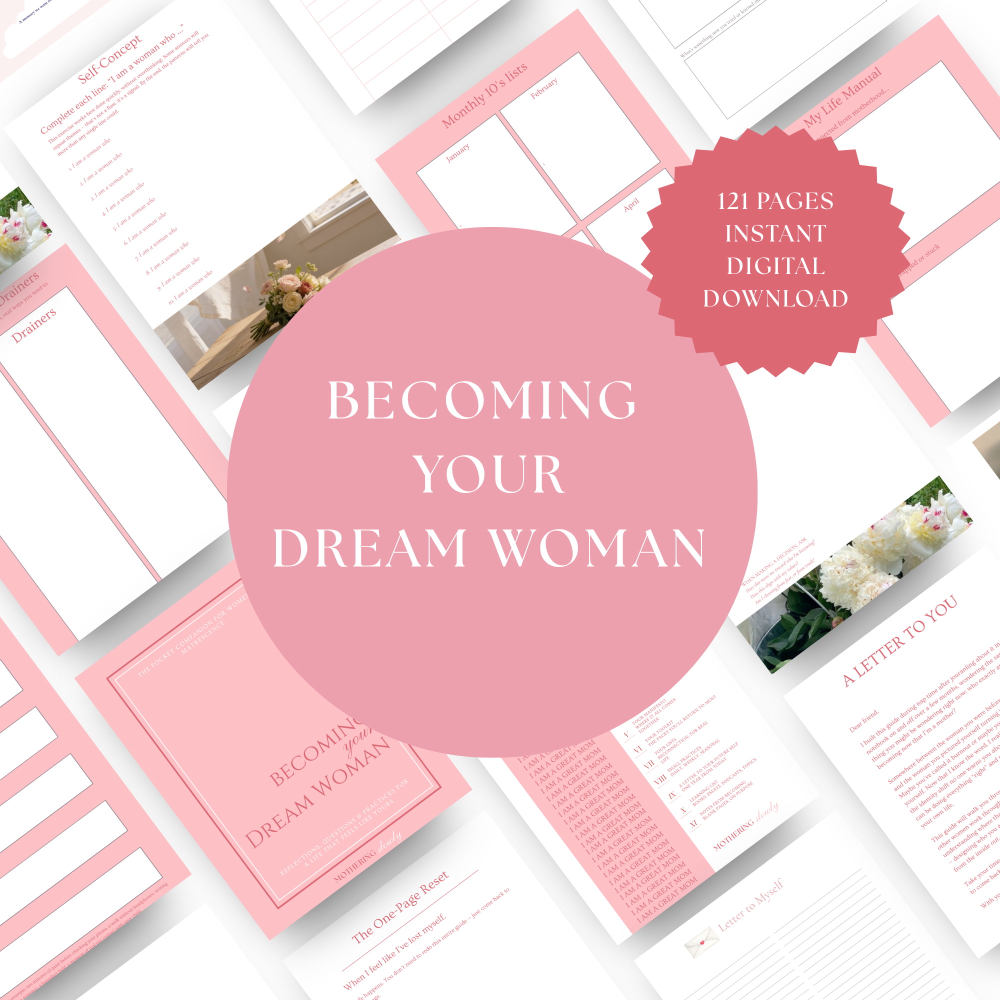 Becoming Your Dream Woman — Digital Guided Journal
