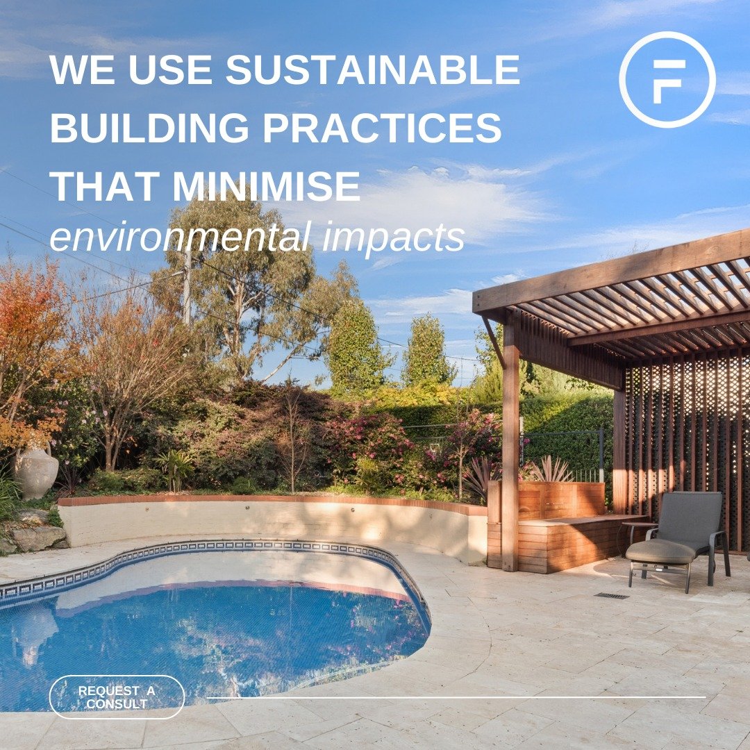 We're dedicated to helping foster a brighter future for individuals and our communities. 

Here are a few things that we do to keep our practices sustainable: 

👉🏻 We recycle almost every piece of material when taking down an existing home and choo