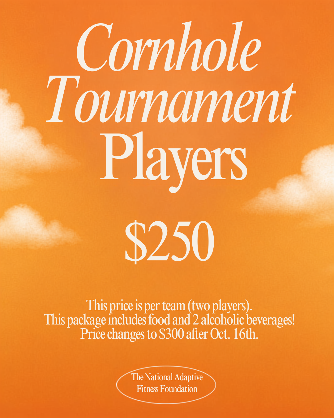 Cornhole Tournament Players