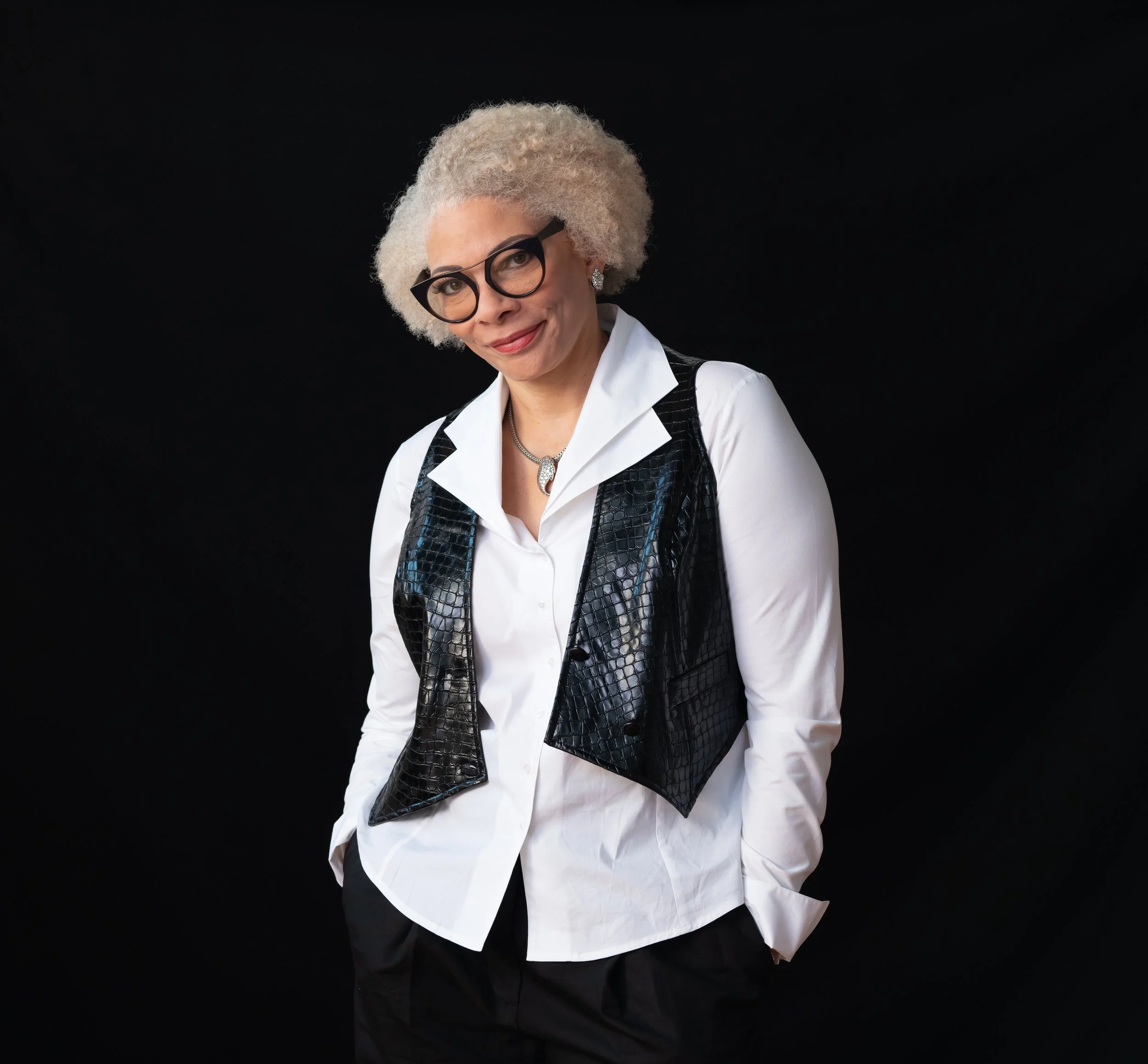 Portrait of woman professional business coach.