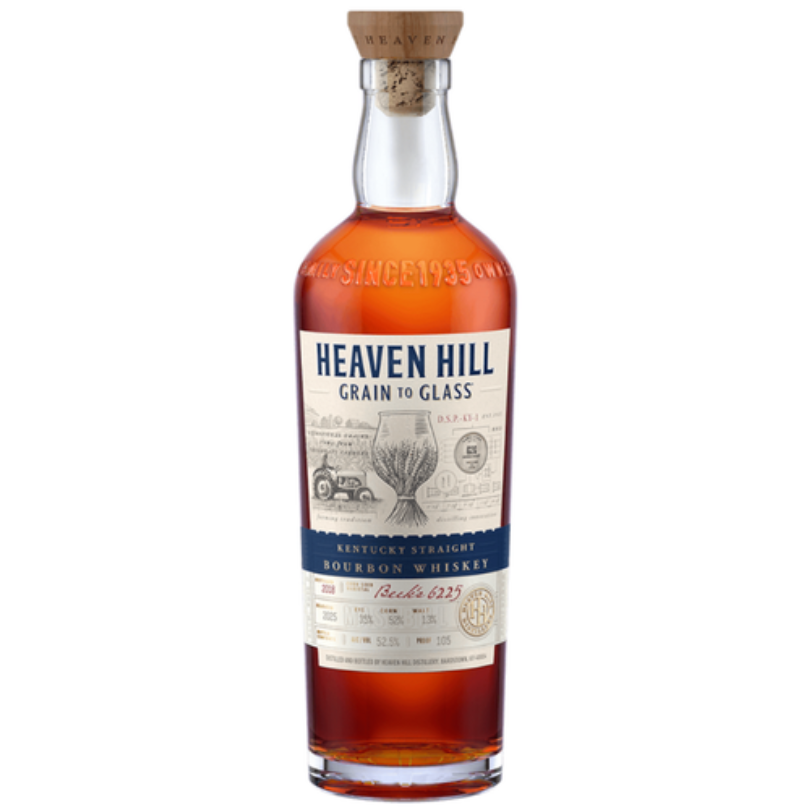 Heaven Hill Grain to Glass Bourbon 2025 Drammers Whiskey and Spirits Club Whisky Bourbon DRINQY Slackjaw.png