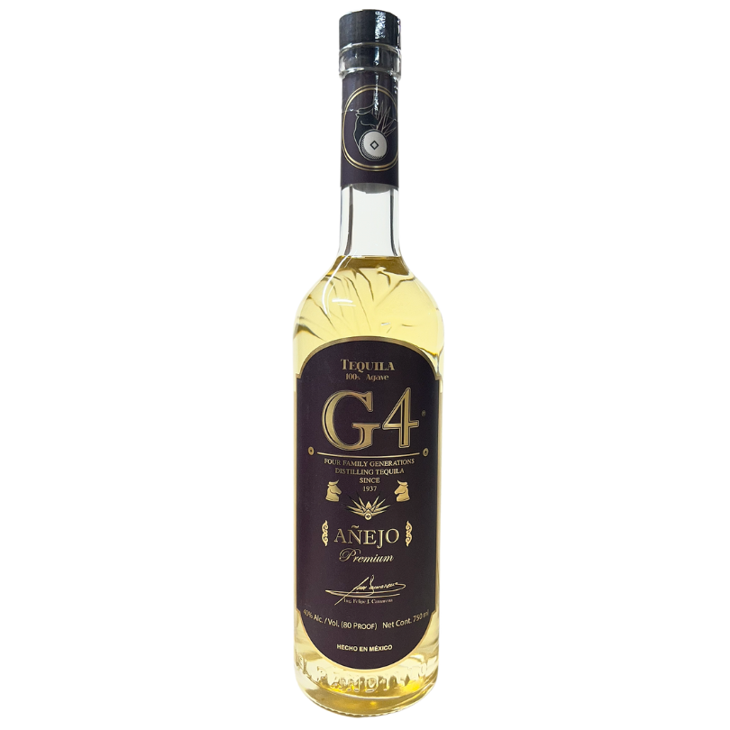 G4 Anejo Tequila - DRINQY Drammers Whiskey and Spirits Club whisky mezcal agave bourbon scotch rum gin Testify Drammening Droplet Auctions.png
